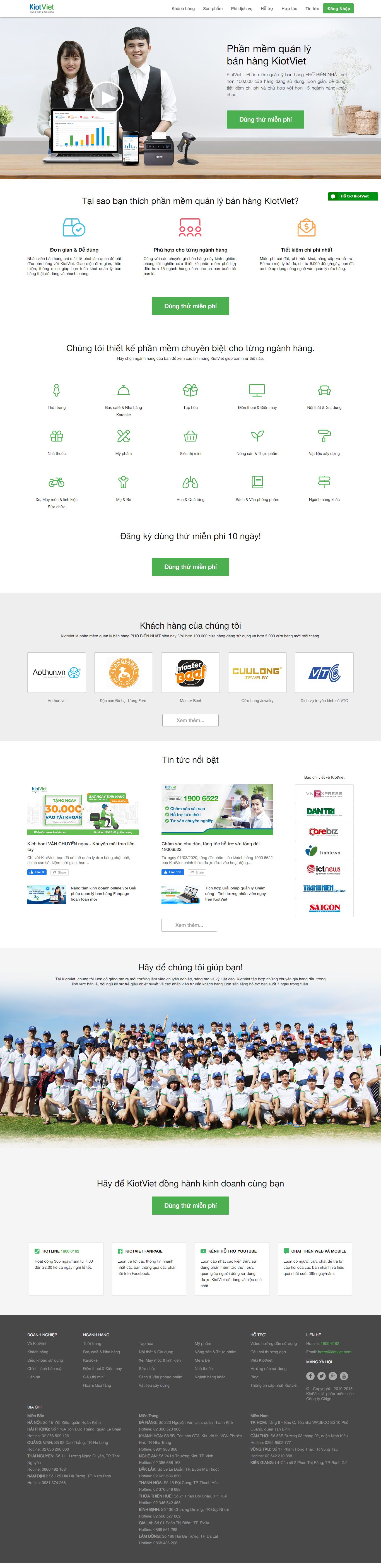 Thiết kế Website tạp hóa - www.kiotviet.vn - VietWebGroup.Vn