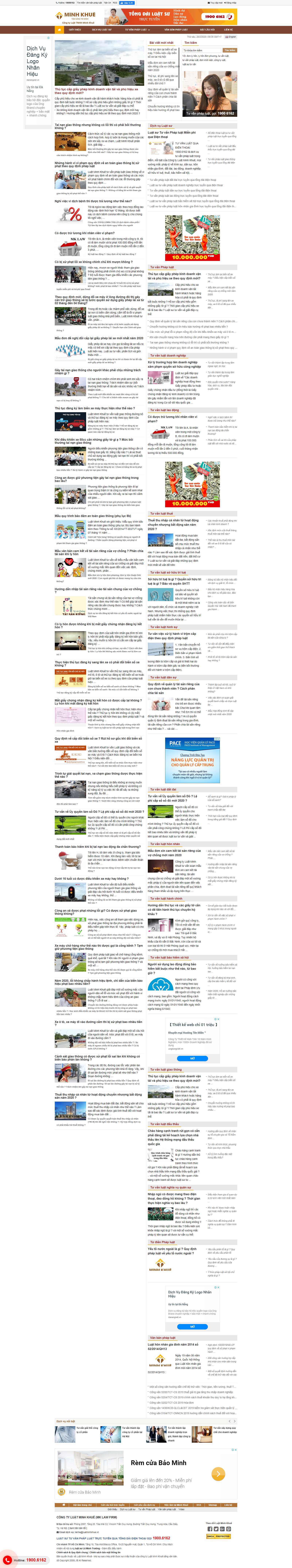 Thiết kế Website tổng công ty - luatminhkhue.vn - VietWebGroup.Vn