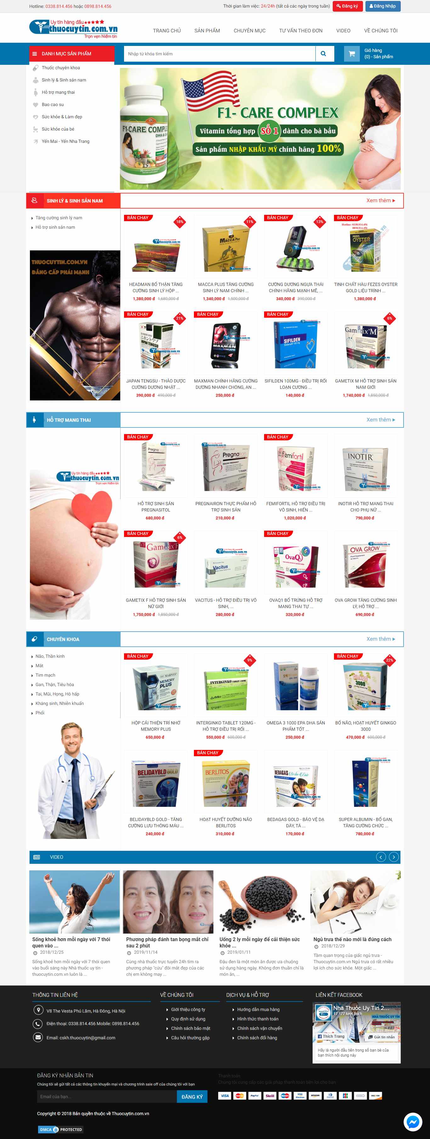Thiết kế Website uy tín - thuocuytin.com.vn - VietWebGroup.Vn