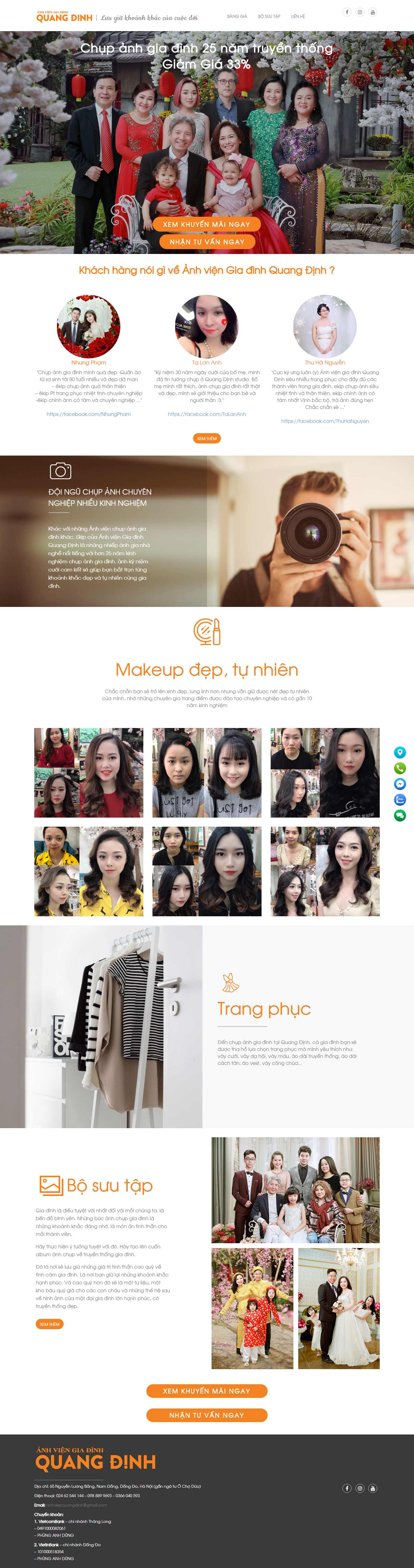 Thiết kế Website ảnh viện - anhvienquangdinh.vn - VietWebGroup.Vn