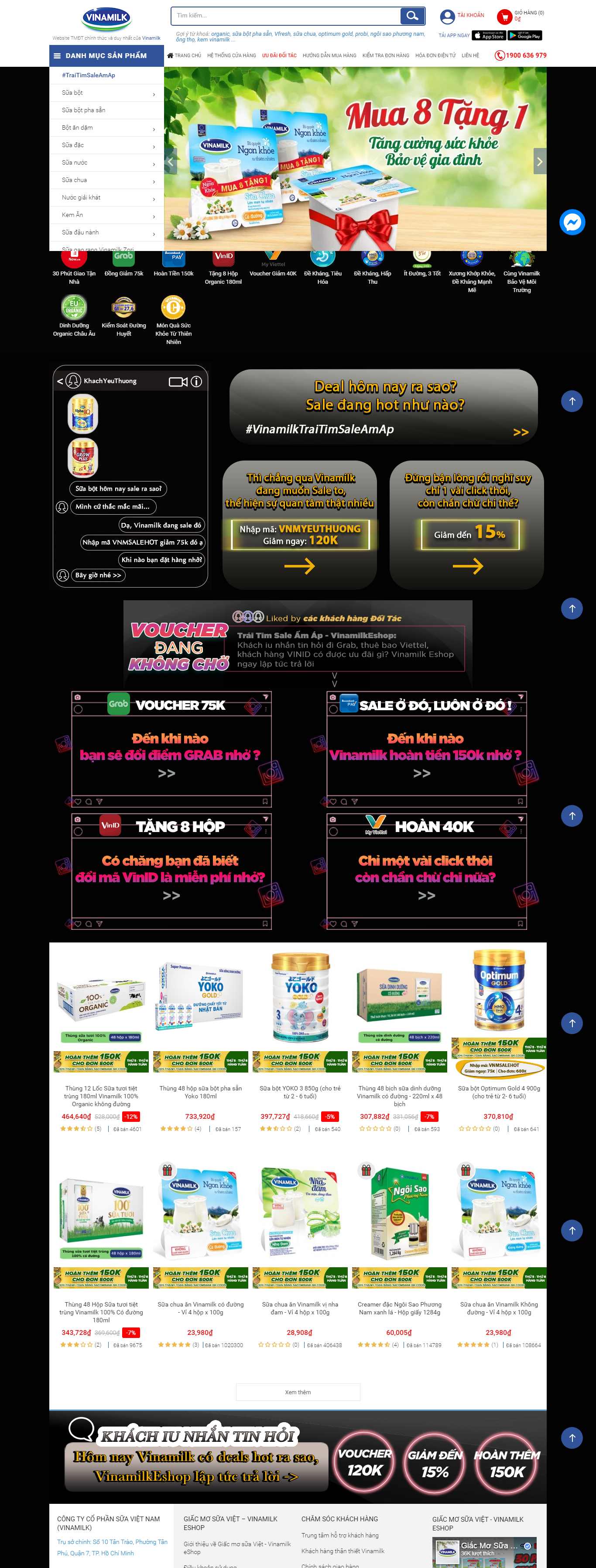 Thiết kế Website bán sữa - giacmosuaviet.com.vn - VietWebGroup.Vn