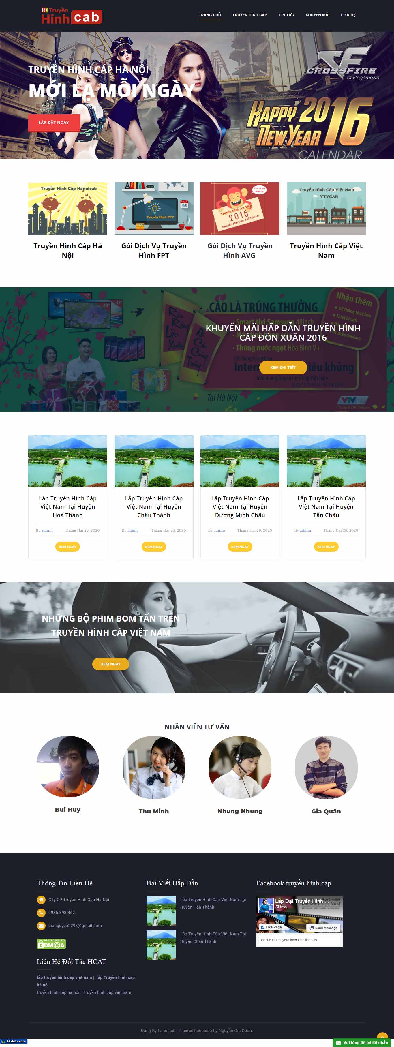 Thiết kế Website truyền hình - truyenhinhnet.com - VietWebGroup.Vn