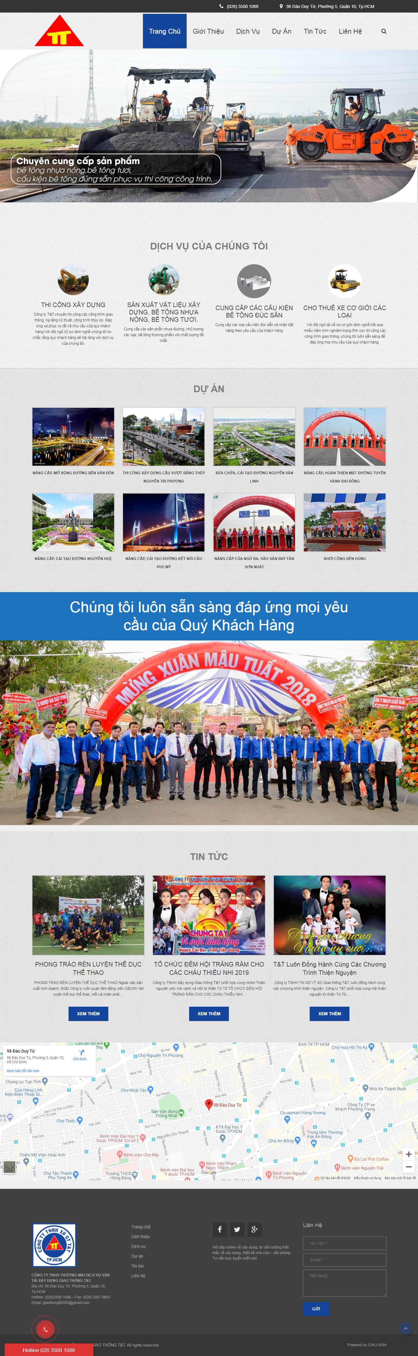 Thiết kế Website giao thông vận tải - www.xaydunggiaothongtt.com - VietWebGroup.Vn