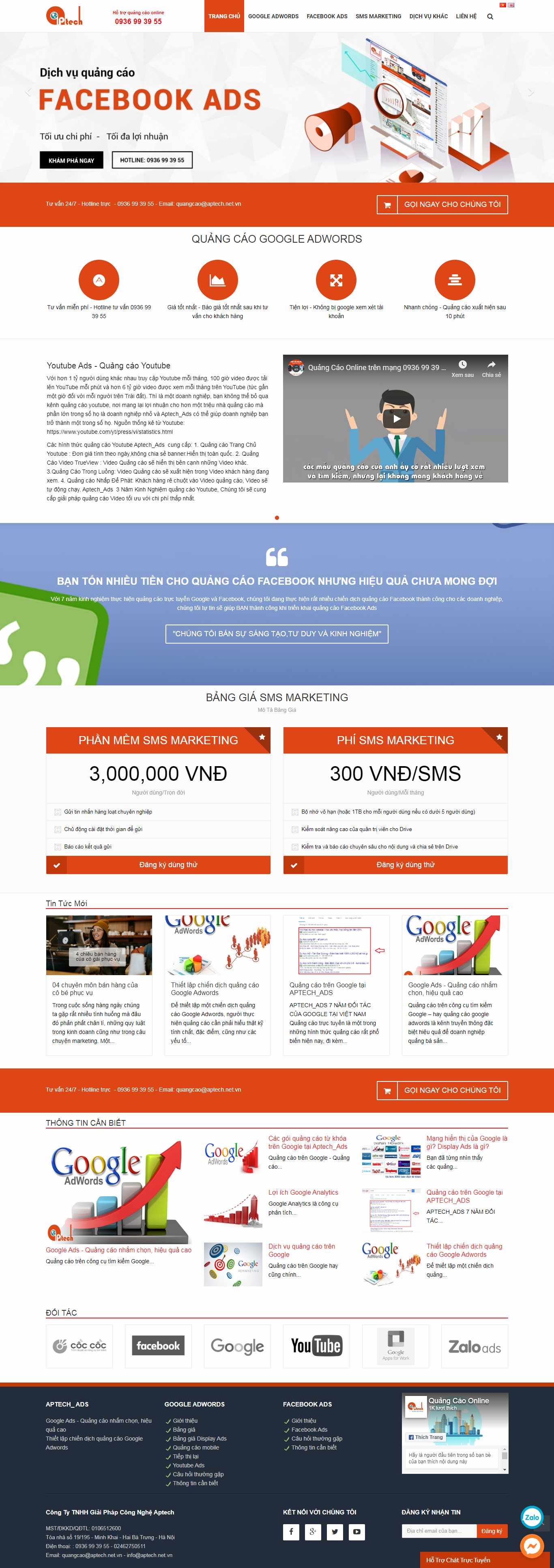 Thiết kế Website quảng cáo trực tuyến - quangcaotructuyen.top - VietWebGroup.Vn
