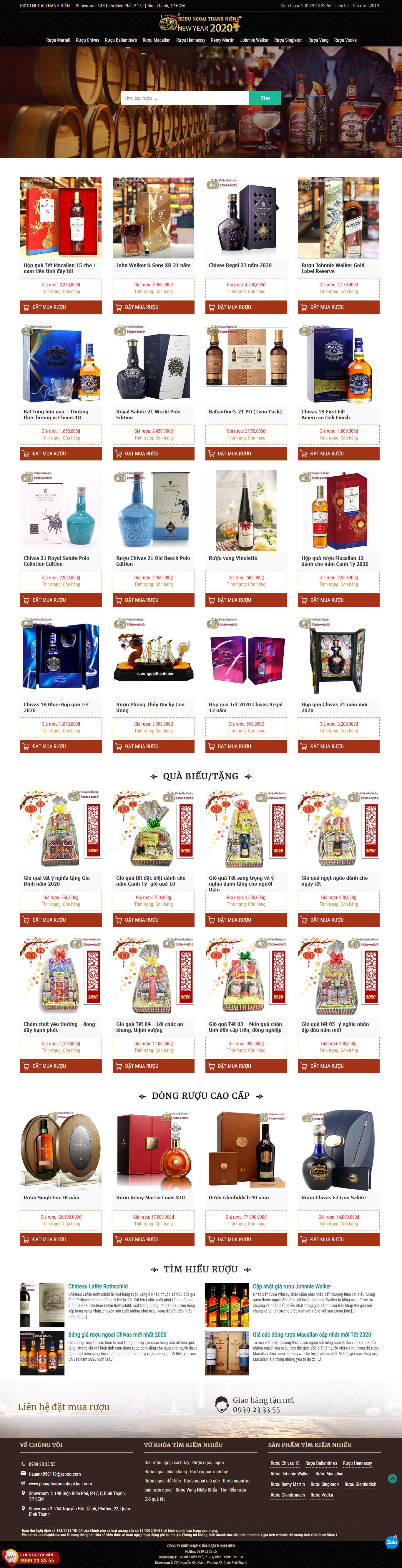 Thiết kế Website rượu vang - phanphoiruounhapkhau.com - VietWebGroup.Vn