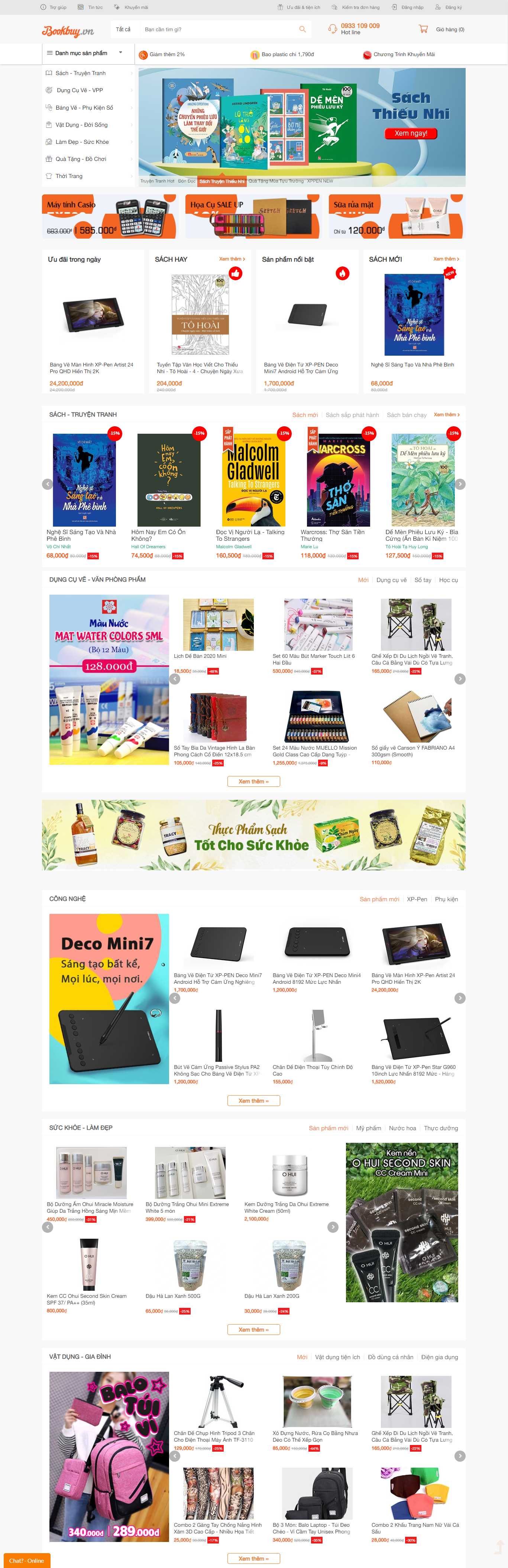 Thiết kế Website web huyện ba vì - bookbuyvn
