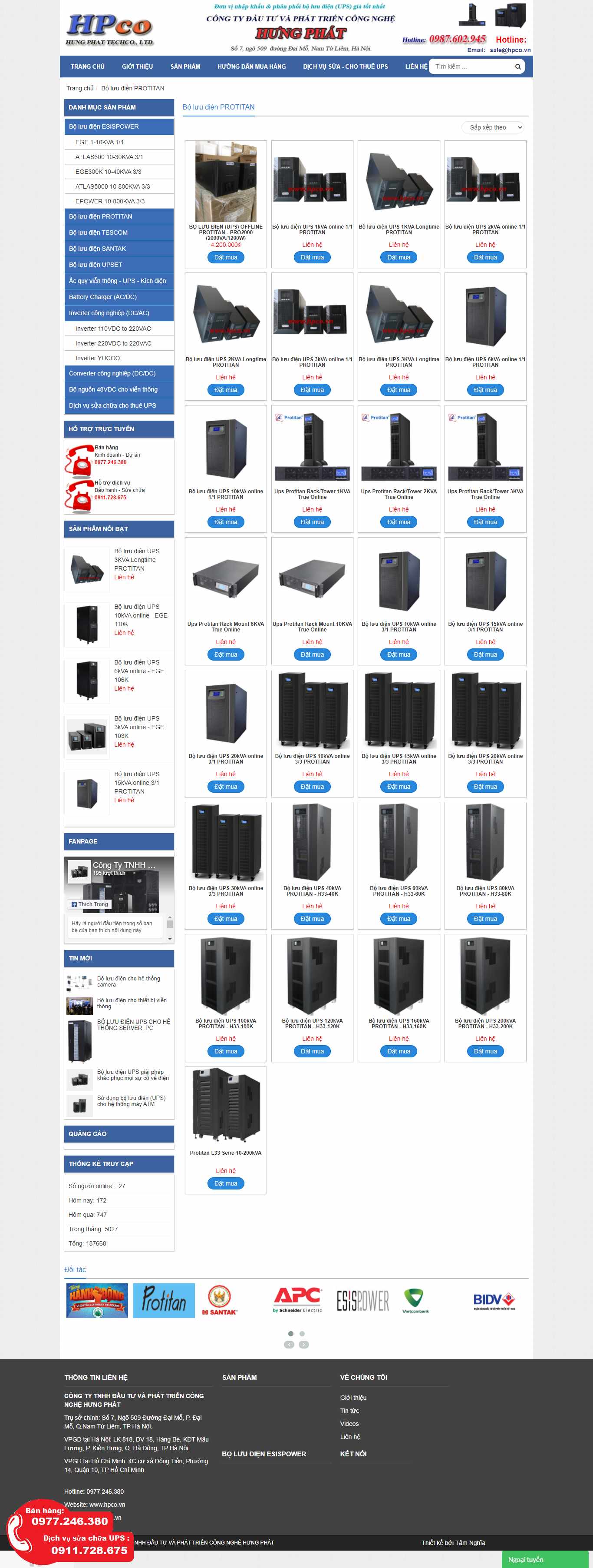 Thiết kế Website web quận hoàn kiếm - hpcovn