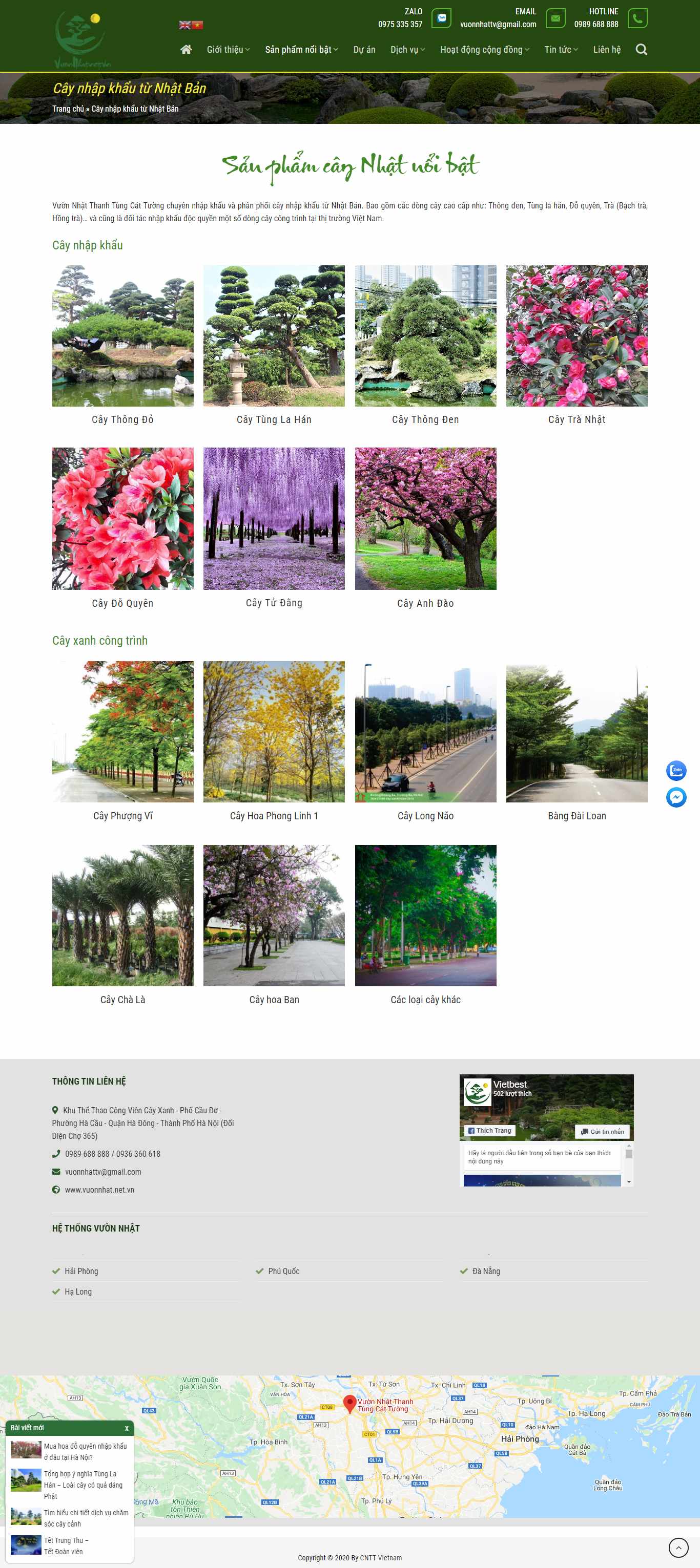 Thiết kế Website web quận ba đình - vuonnhatnetvn