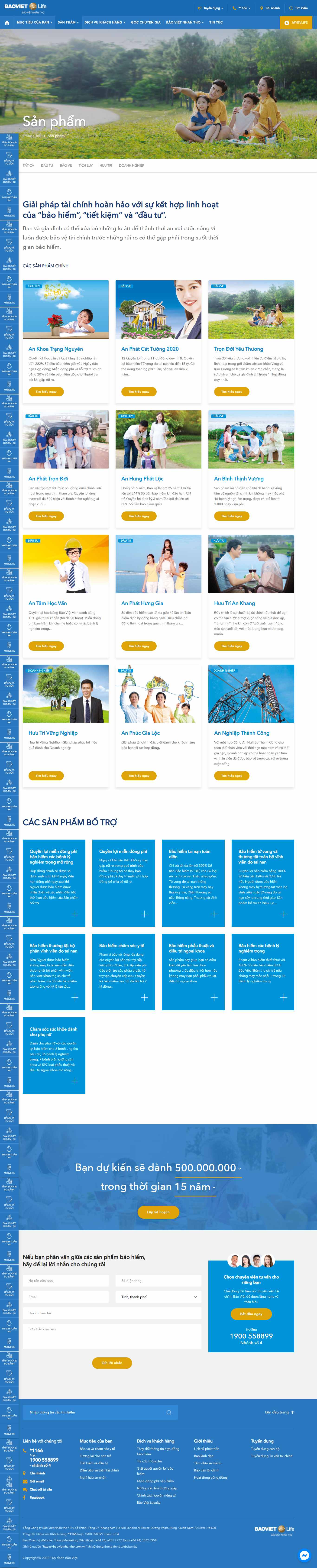 Thiết kế Website web bán bảo hiểm -