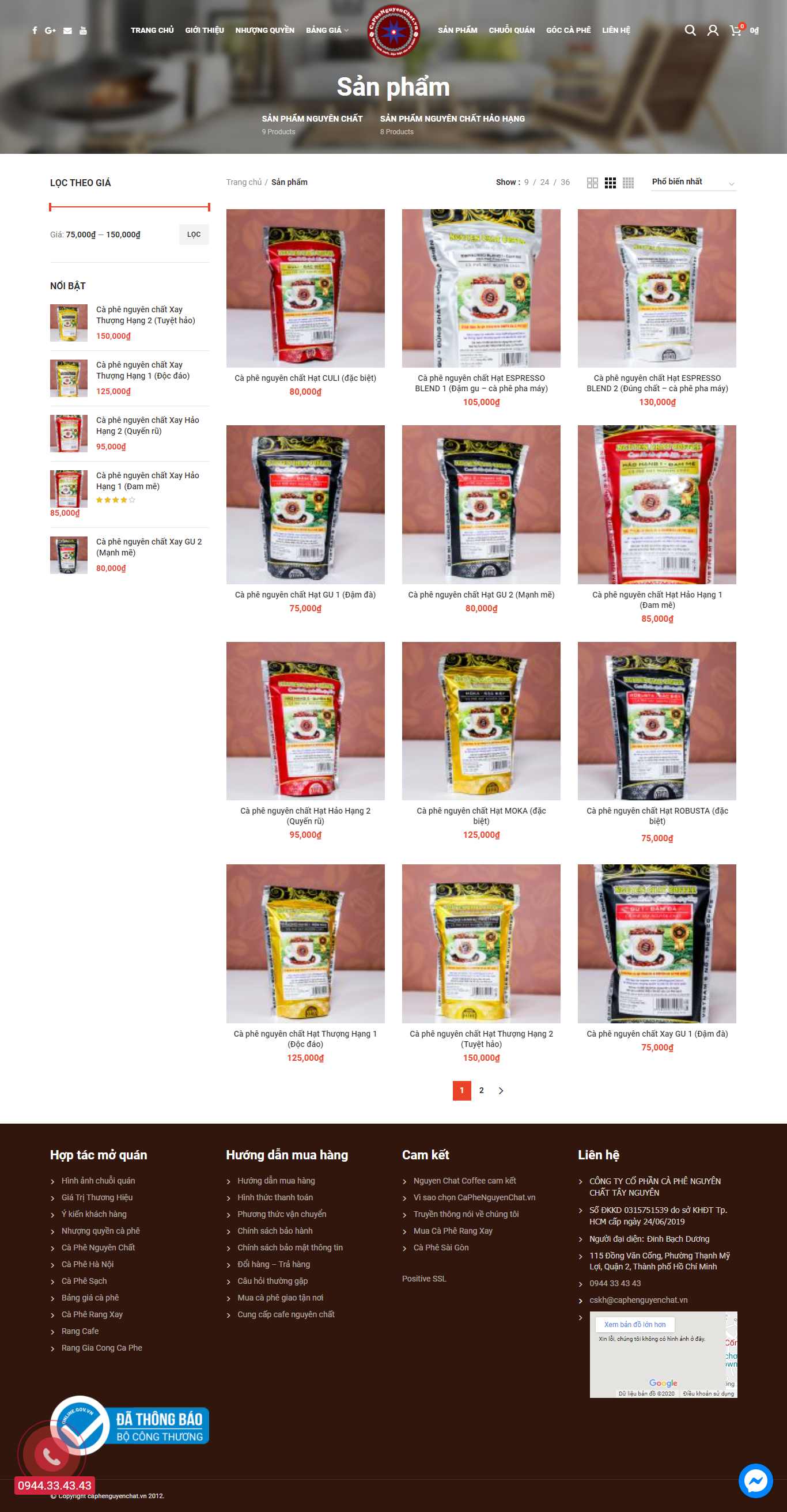 Thiết kế Website web đại lý - nhà phân phối -