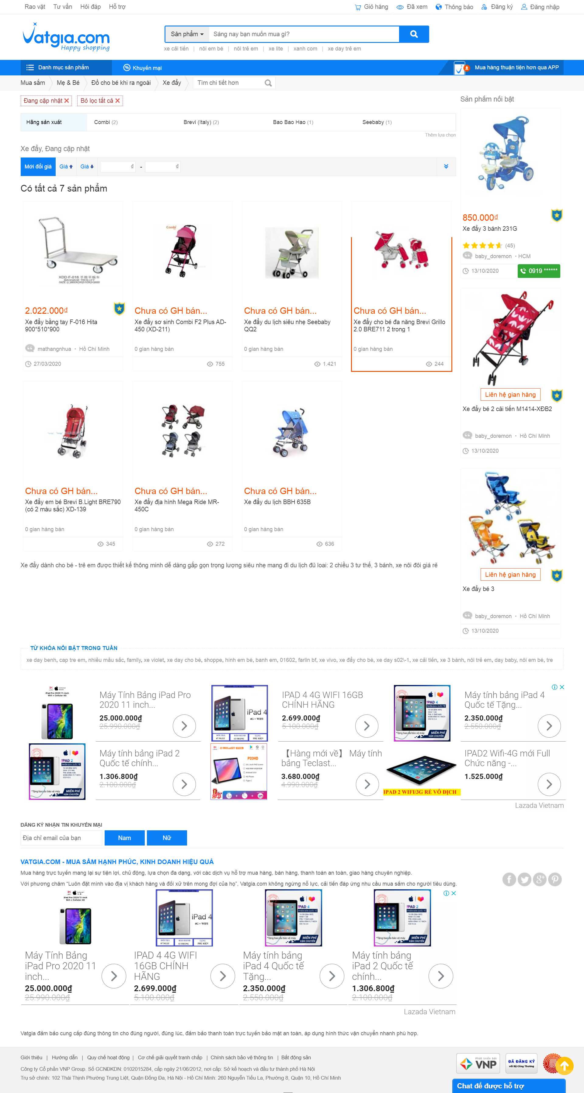 Thiết kế Website web bán hàng trực tuyến - vatgiacom
