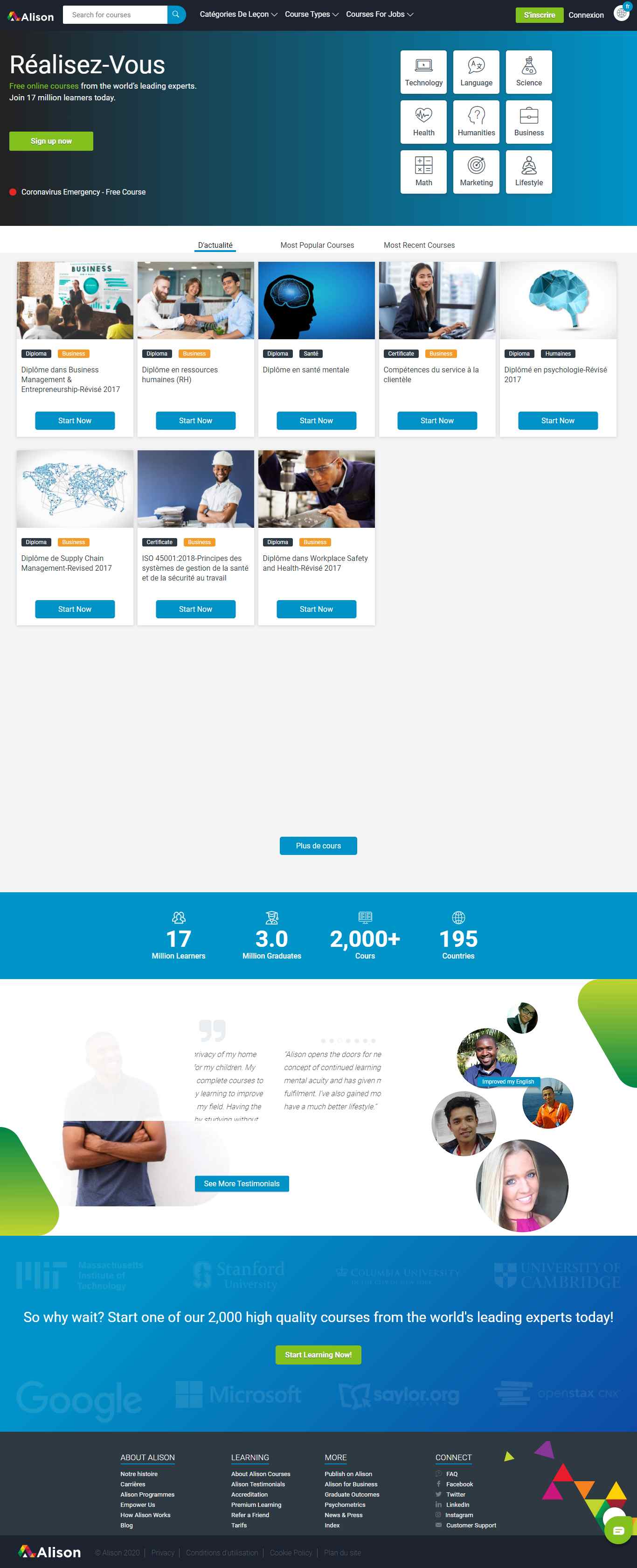 Thiết kế Website web giáo dục - alisoncom