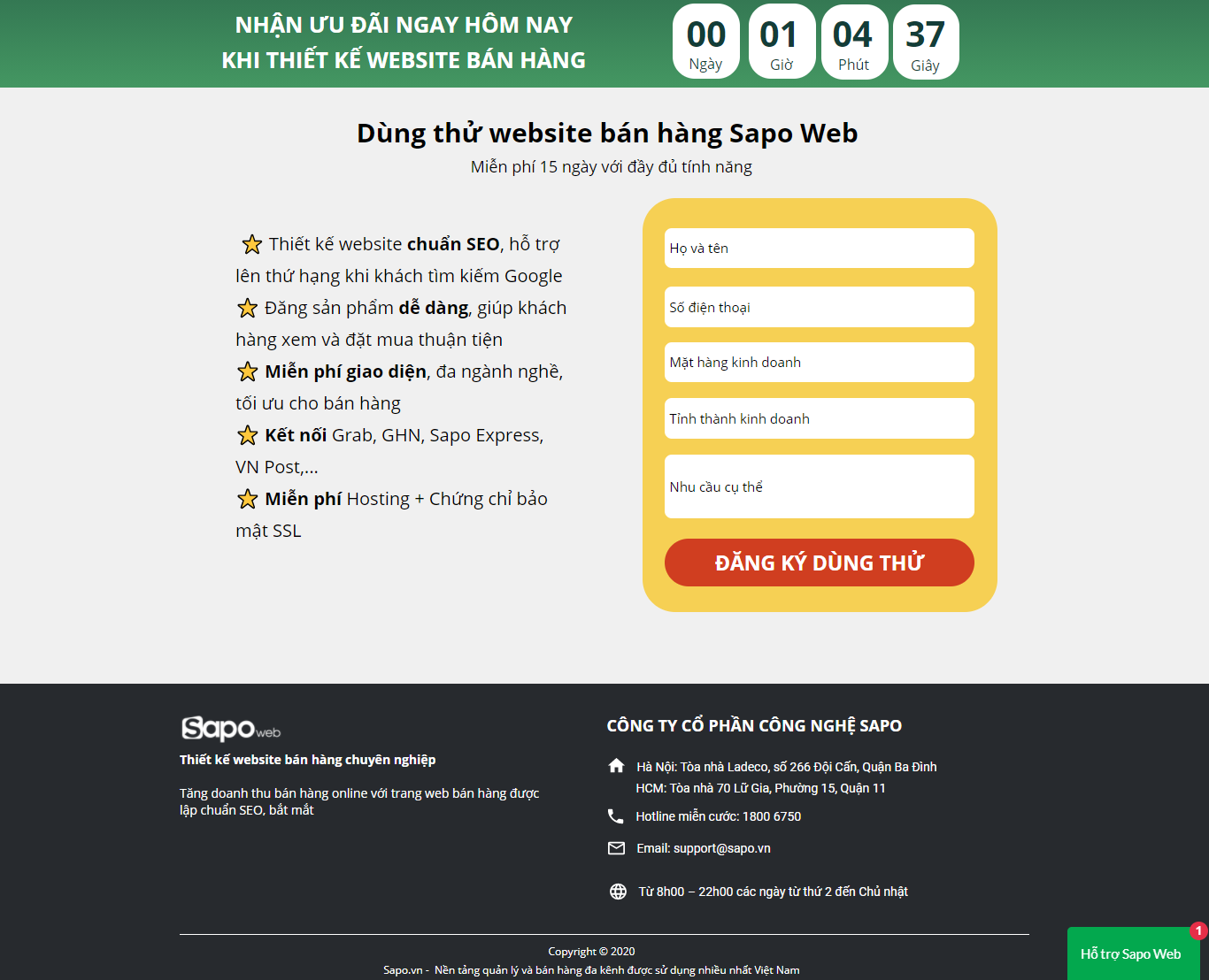 Thiết kế Website web theo yêu cầu - webtotgiarecom