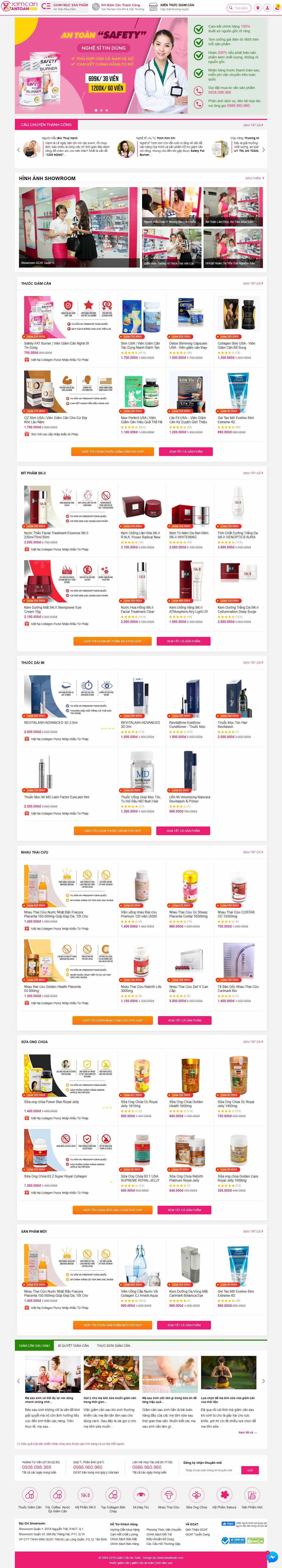 [giamcanhoabao] Thiết kế Website web thuốc giảm cân - giamcanantoancom