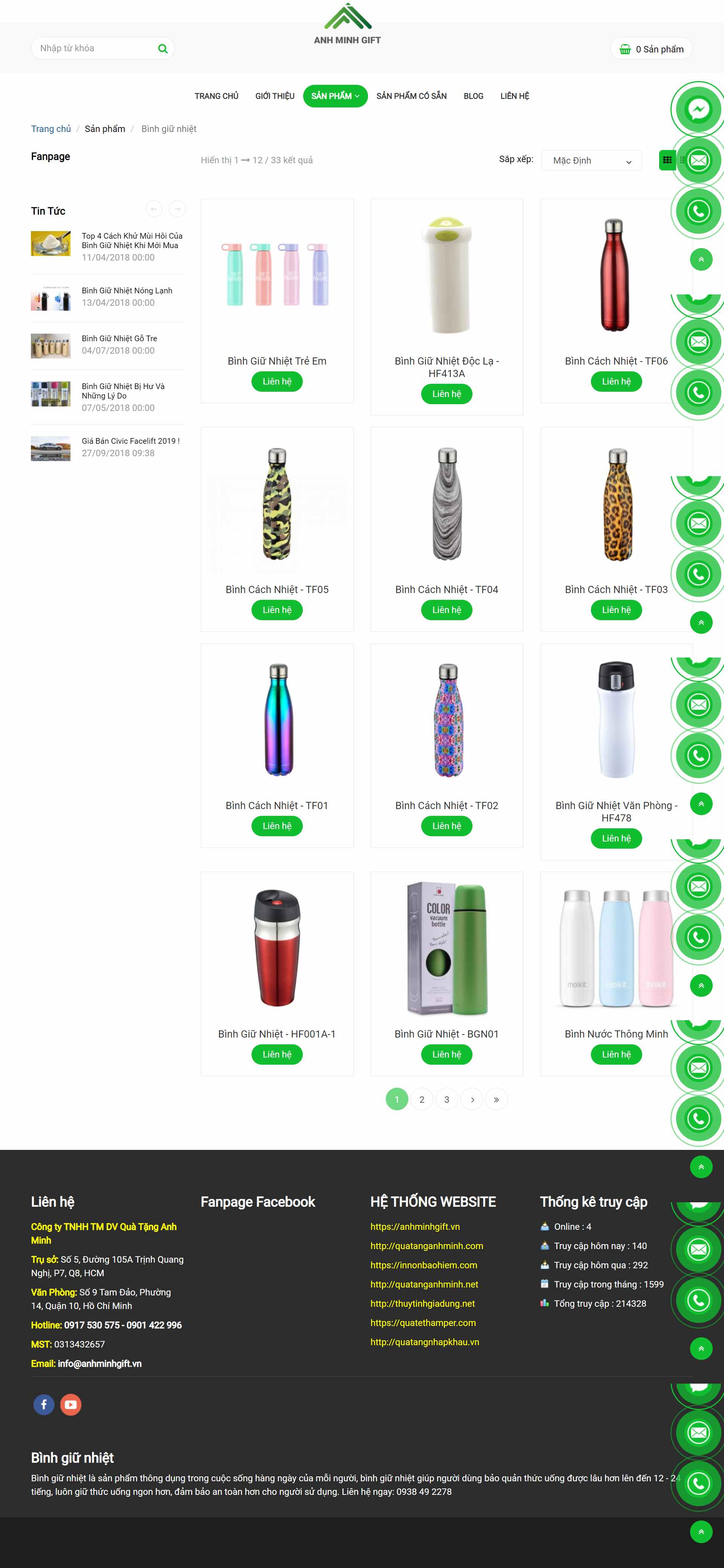 [baogialai] Thiết kế Website web báo điện tử online - binhgiunhietgiarecom