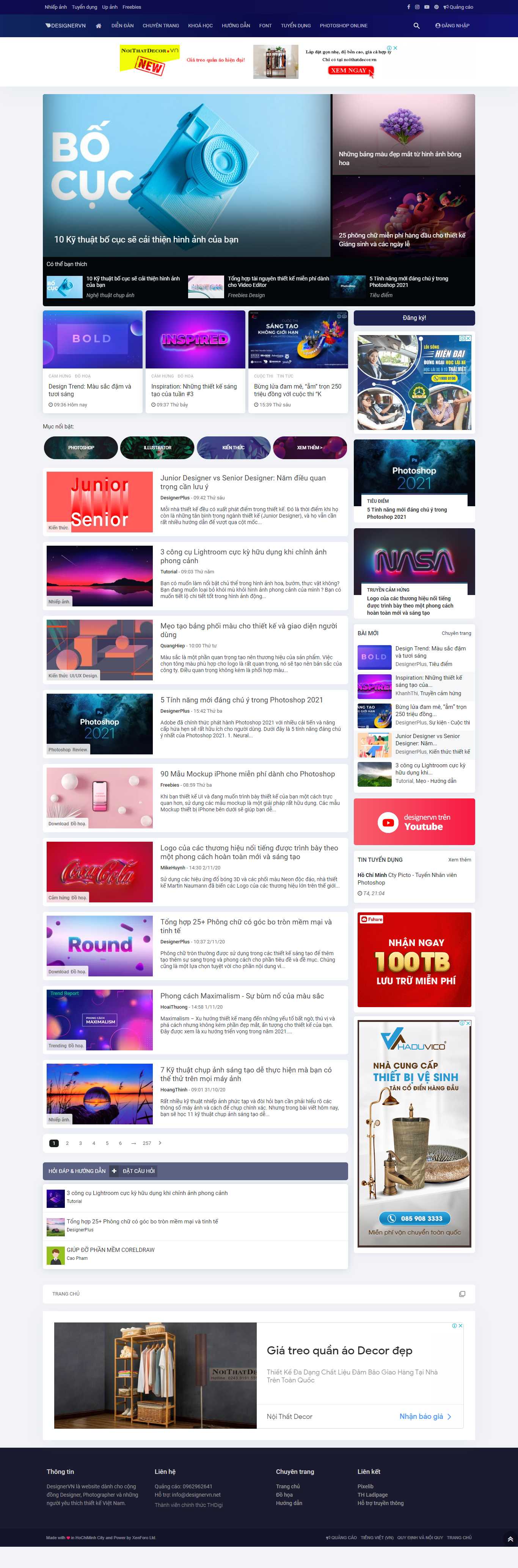 Thiết kế Website web cộng động - designervnnet
