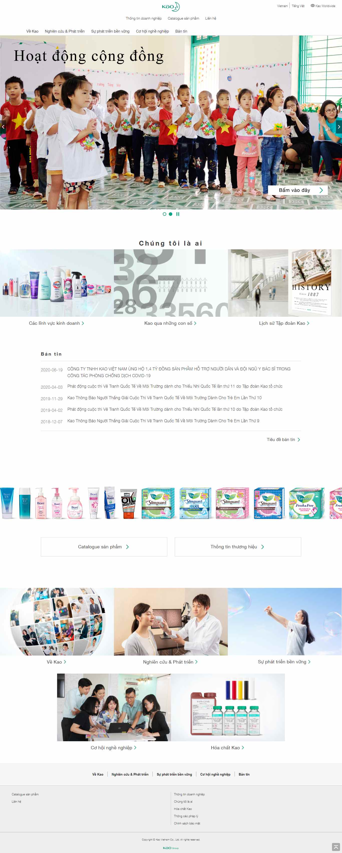 Thiết kế Website web cộng động - wwwkaocom