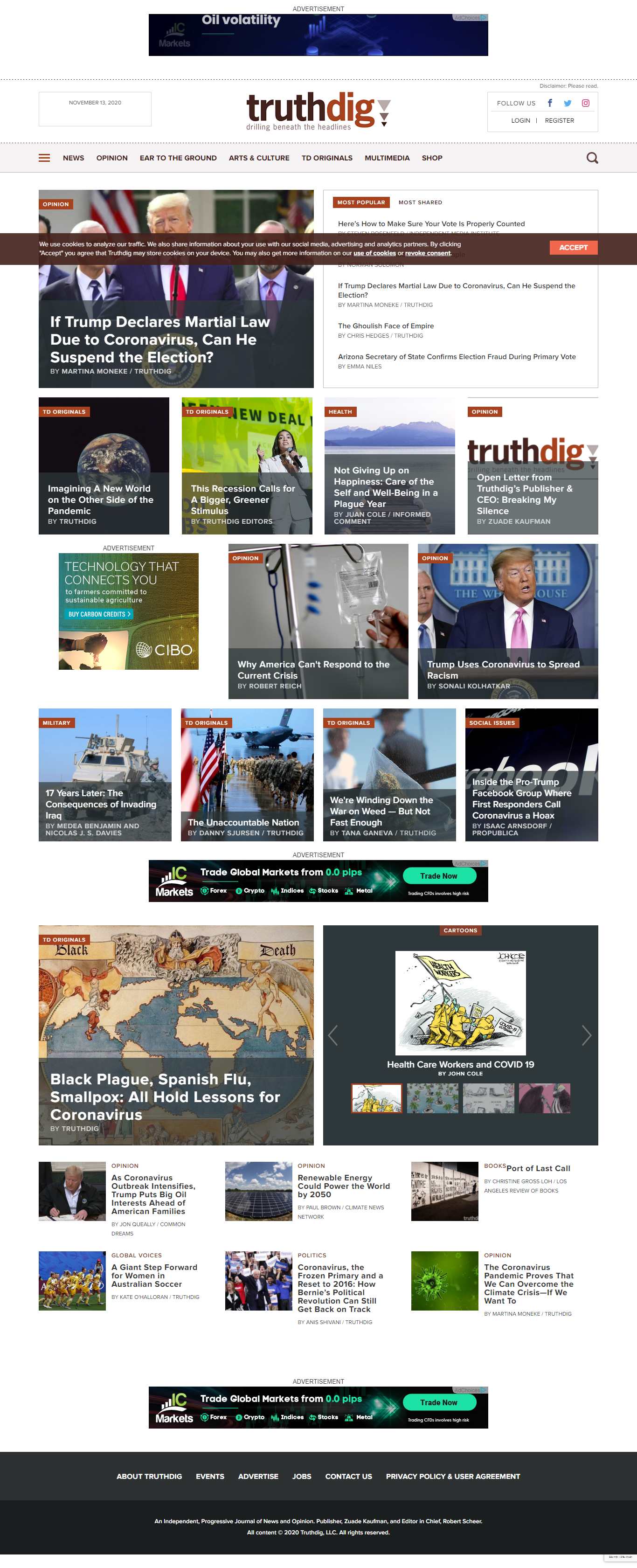 Thiết kế Website web giải trí - wwwtruthdigcom