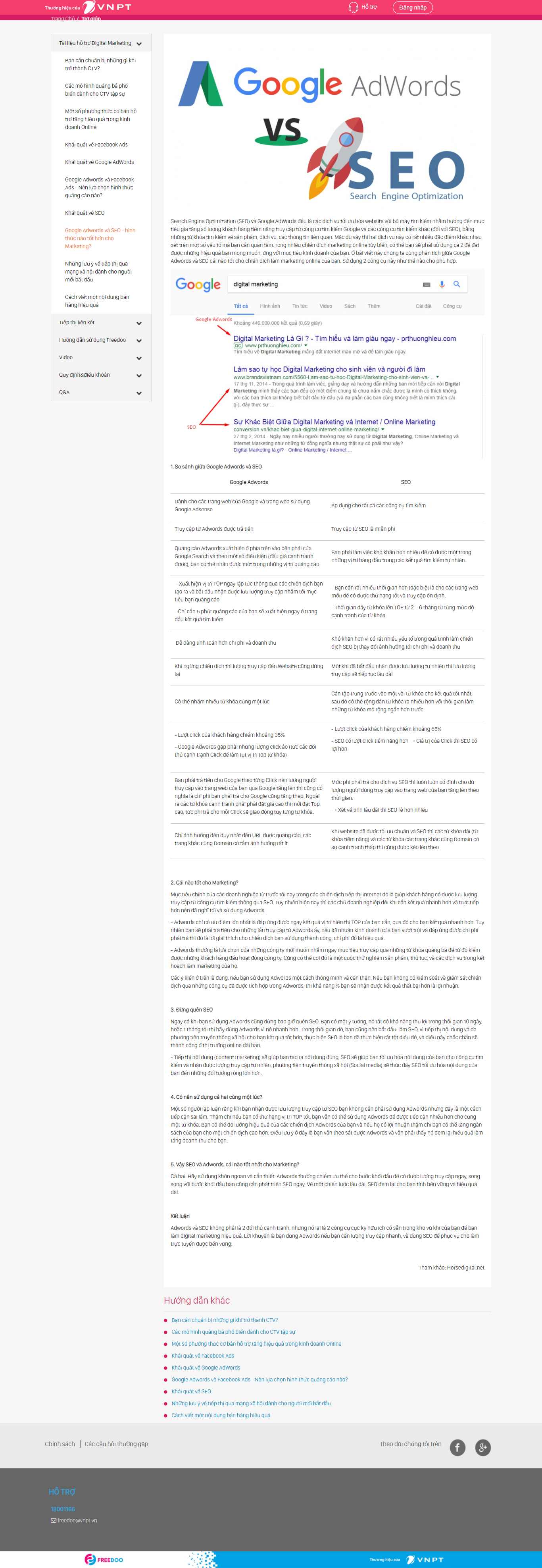 Thiết kế Website Web chuẩn seo google - freedoovnptvn