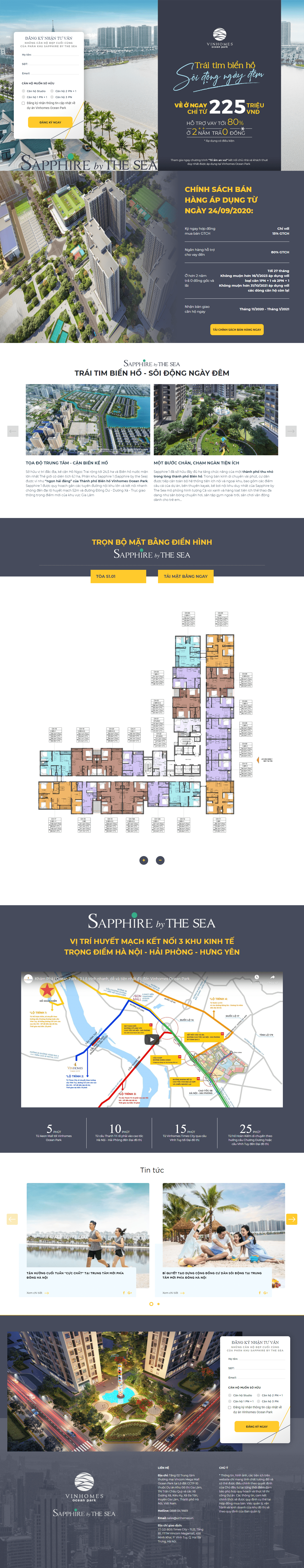 Thiết kế Website web nhà vườn - oceanparkvinhomesvn