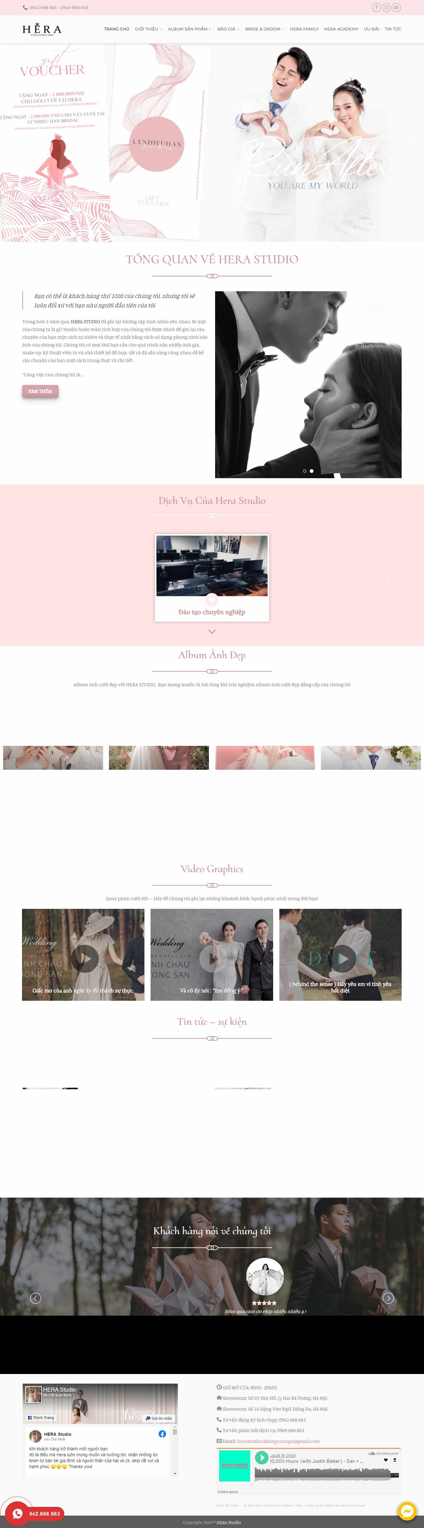 Thiết kế Website web sàn thương mại điện tử - herastudiovn