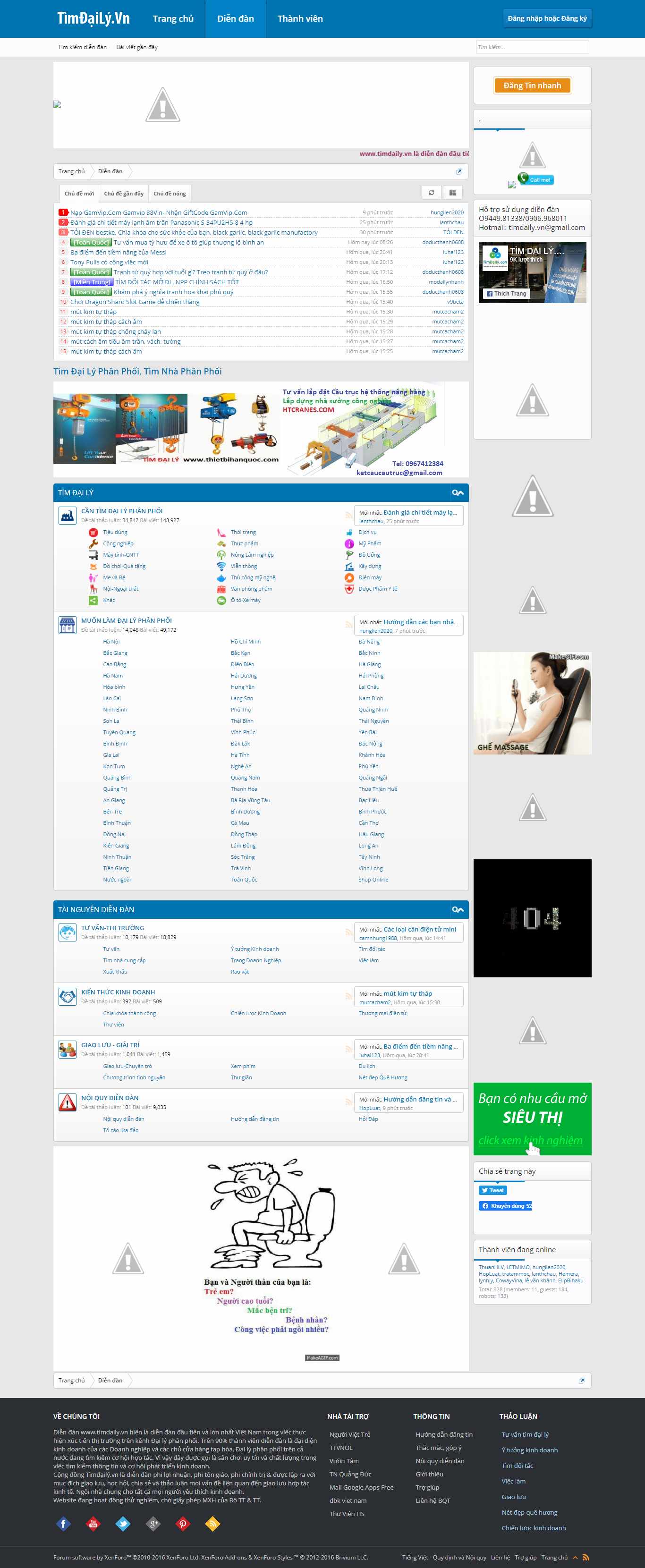 Thiết kế Website web tìm đối tác - timdailyvn