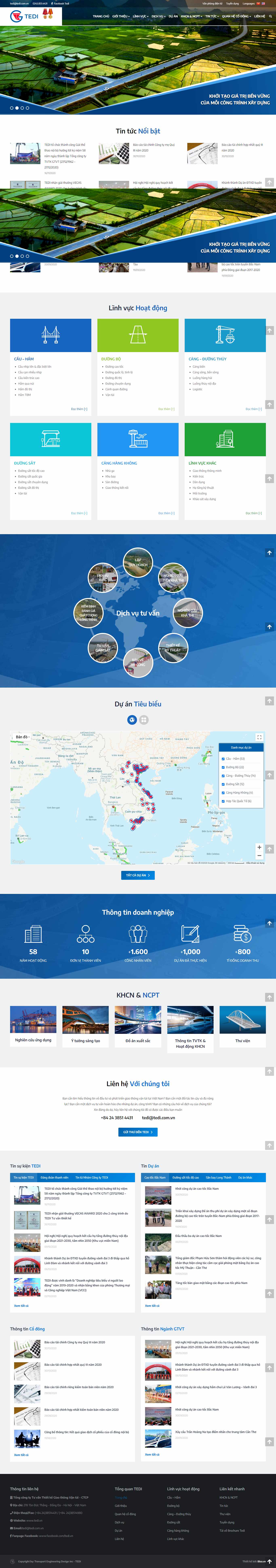 [36corp] Thiết kế Website web tổng công ty - tedivn