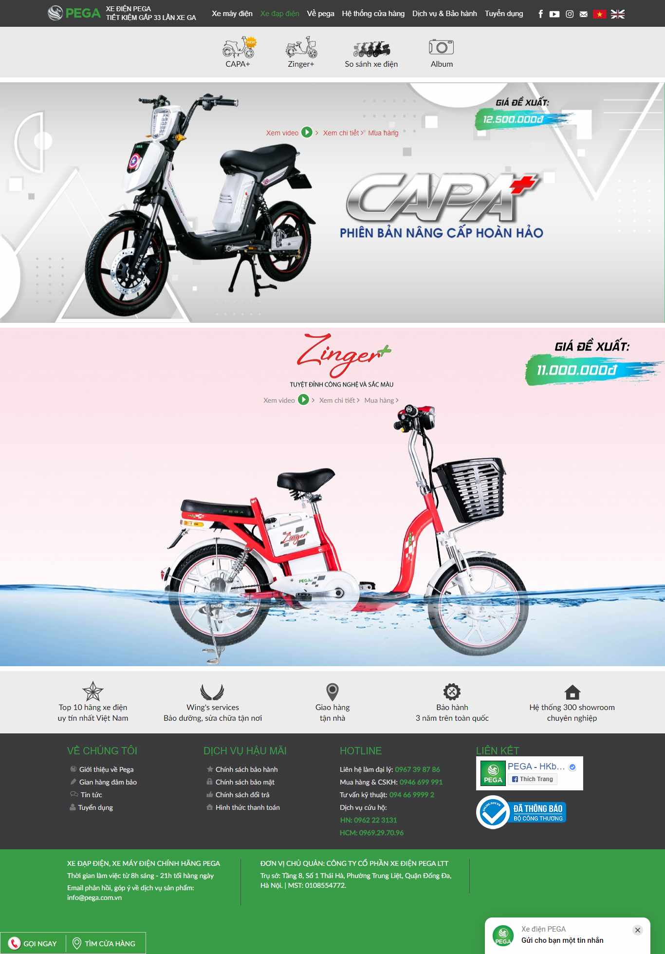 Thiết kế Website web tiền ảo - wwwpegacomvn