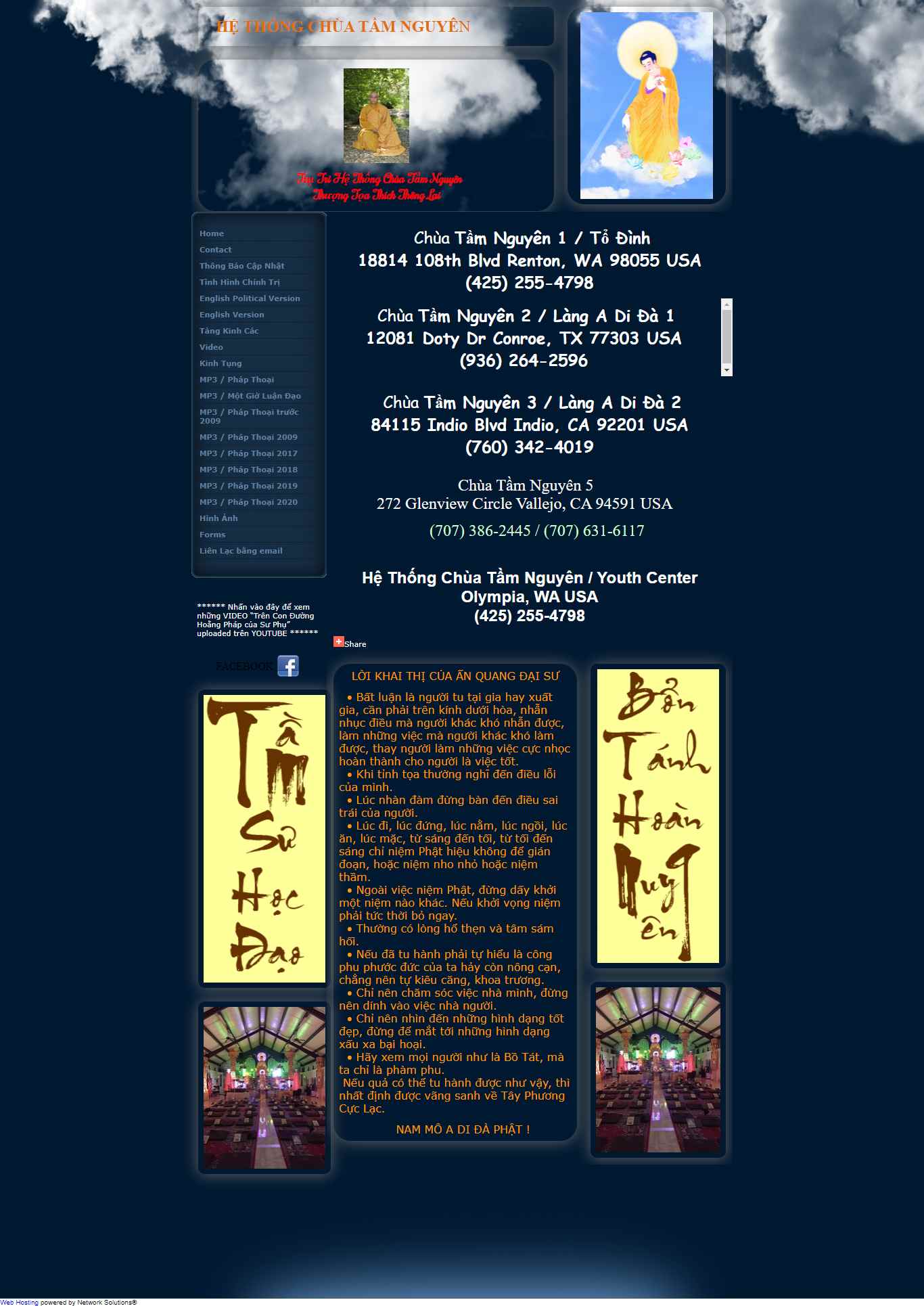 Thiết kế Website web tamnguyen - wwwhethongchuatamnguyenorg