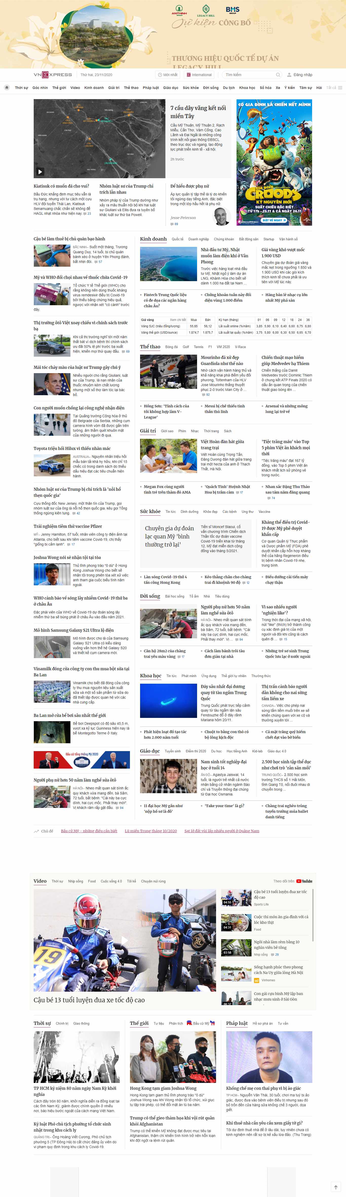 Thiết kế Website web 24h - vnexpressnet