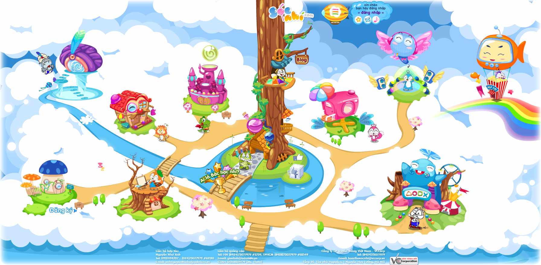Thiết kế Website web chơi game - socnhicom