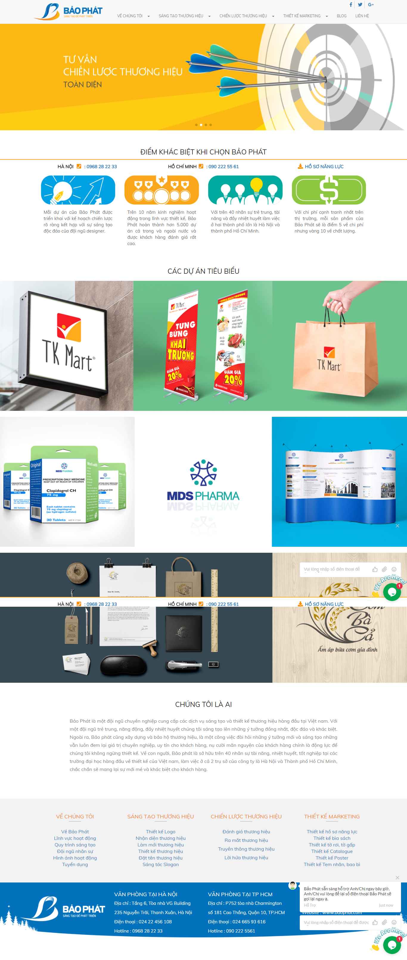 Thiết kế Website web baophat - baophatcom