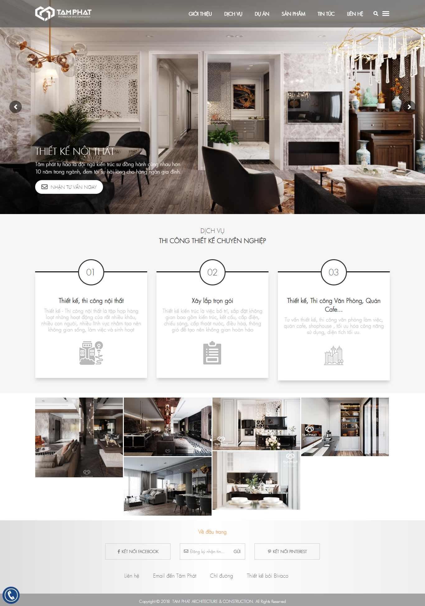 Thiết kế Website web tamphat - tamphatcorpcom