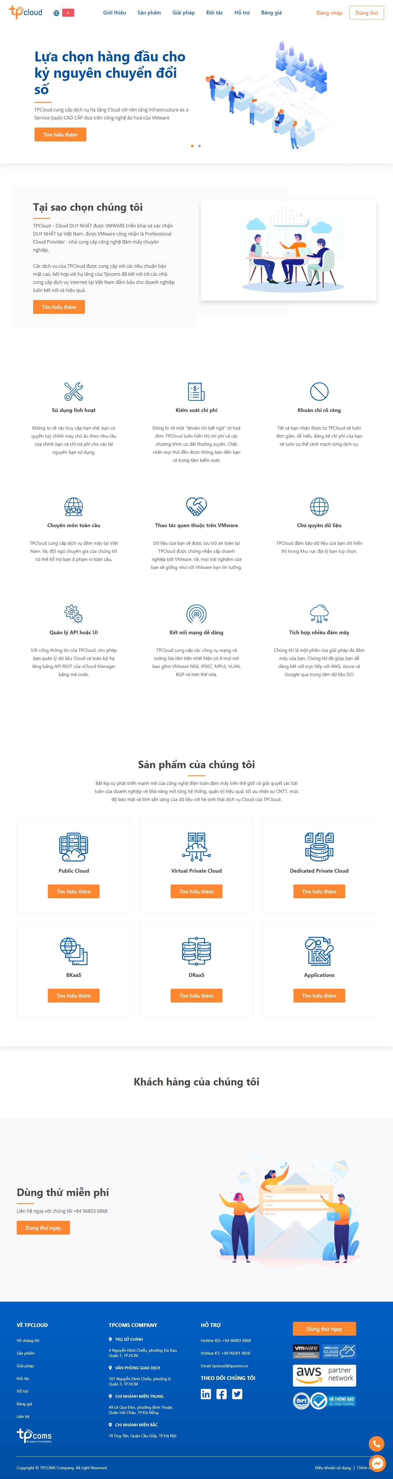 Thiết kế Website web hostinger - tpcloudvn