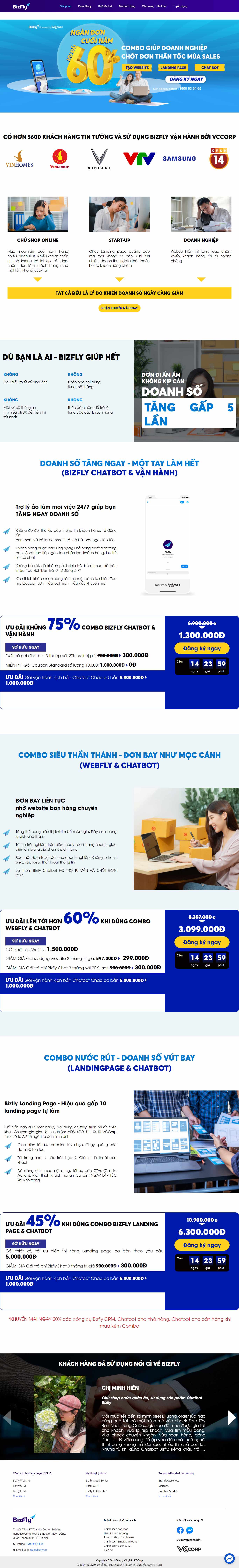 Thiết kế Website web tại Việt Nam - bizflyvn