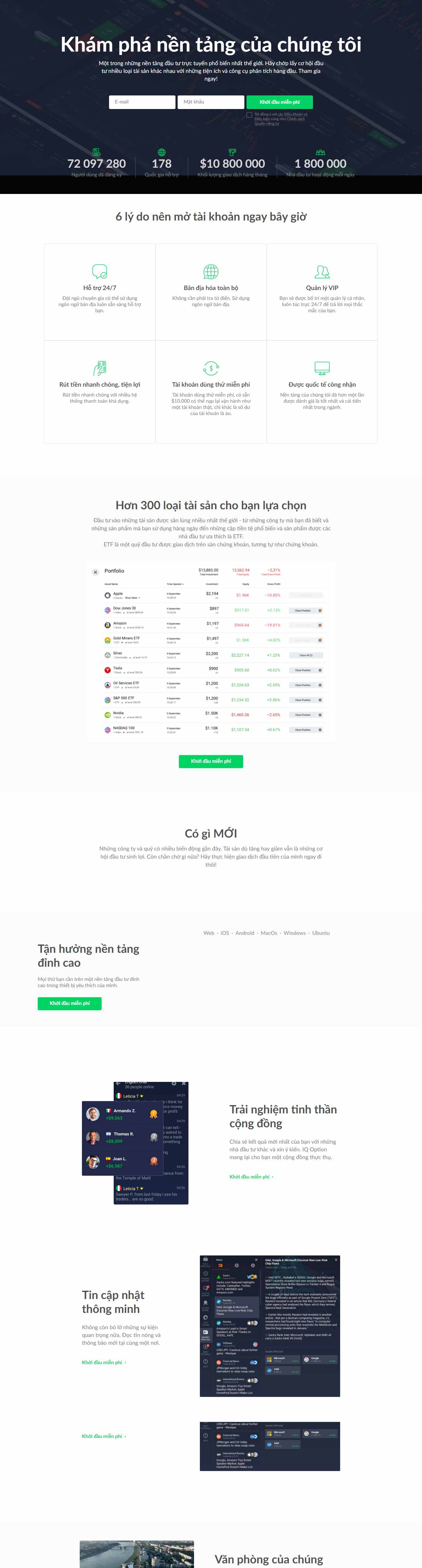 [hawater] Thiết kế Website web công ty - iqbrokerco