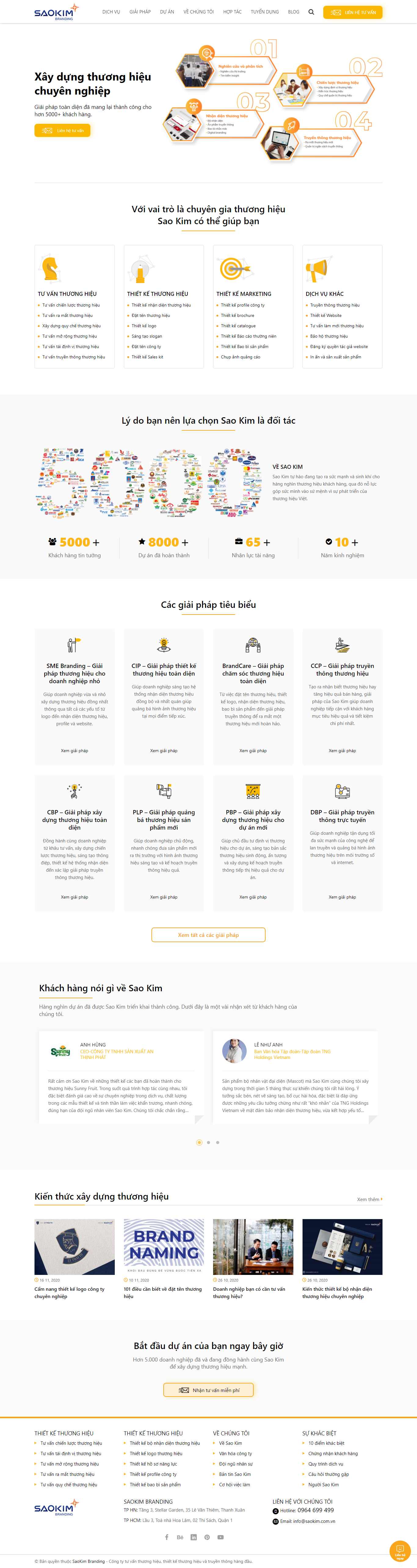Thiết kế Website web saokim - wwwsaokimcomvn