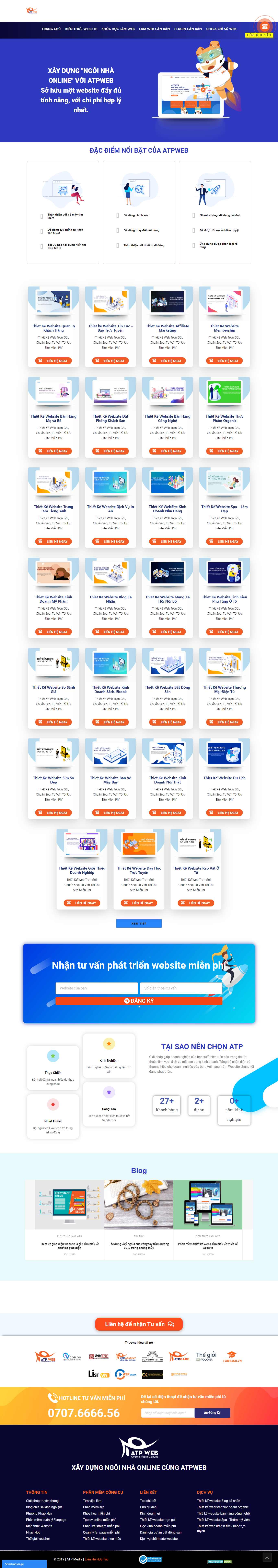 Thiết kế Website web hpsoft - lamwebvn