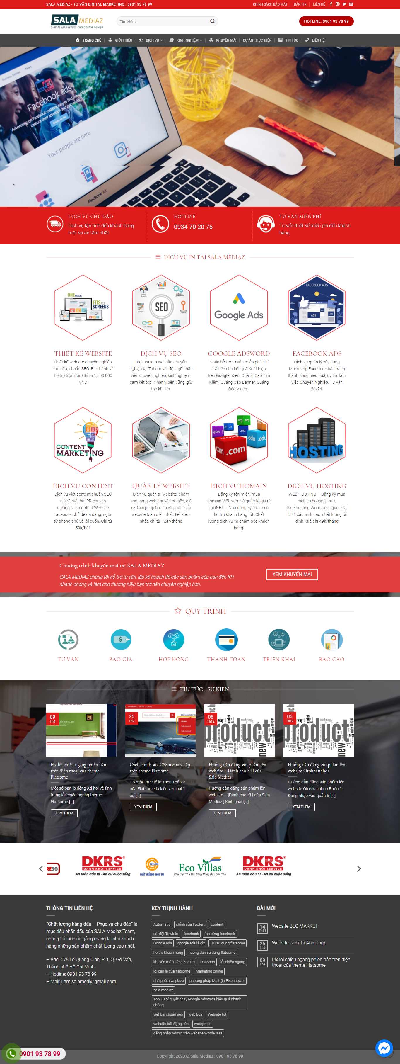 Thiết kế Website web hpsoft - salamediazcom