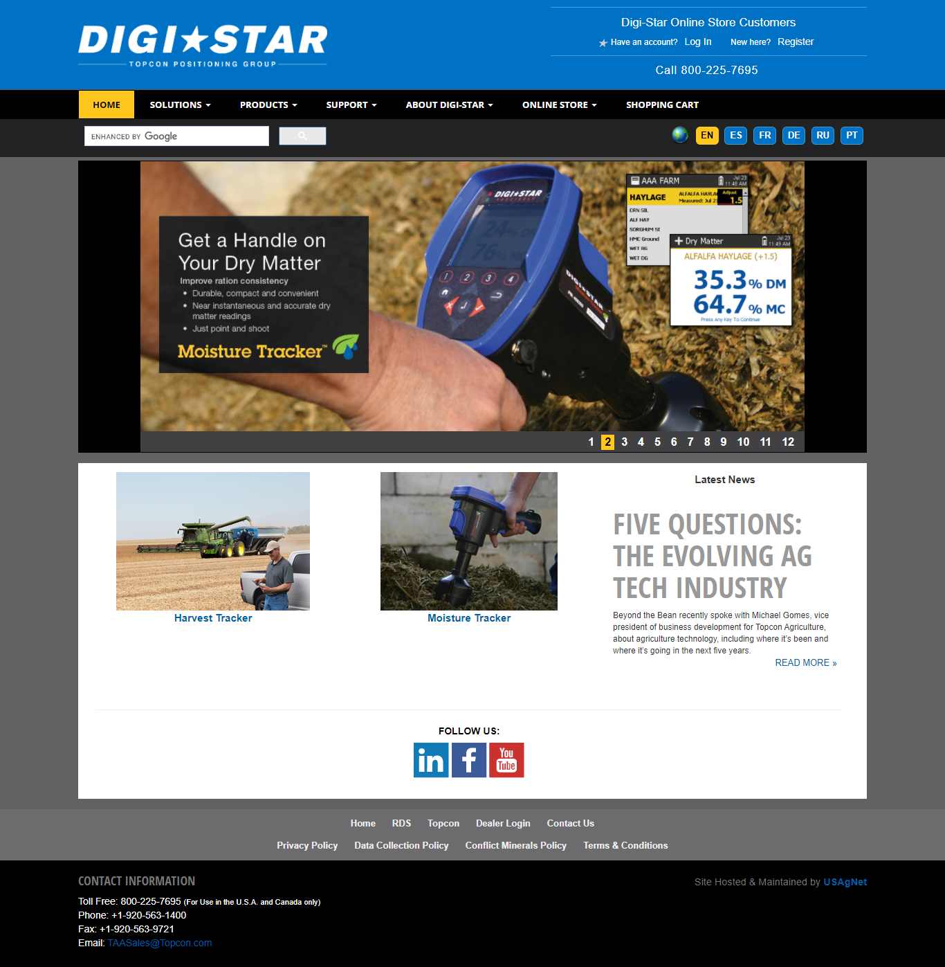 Thiết kế Website web digistar - digi-starcom