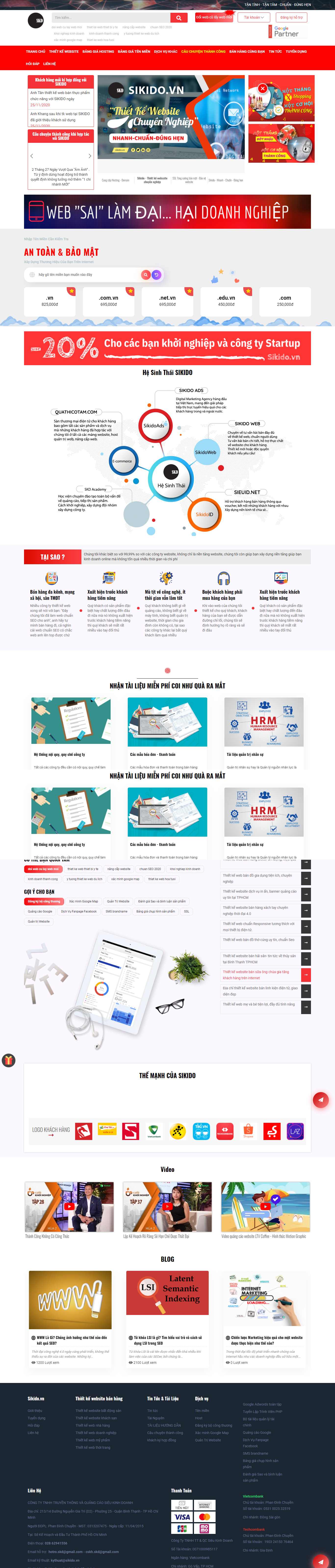 Thiết kế Website web coccoc - sikidovn