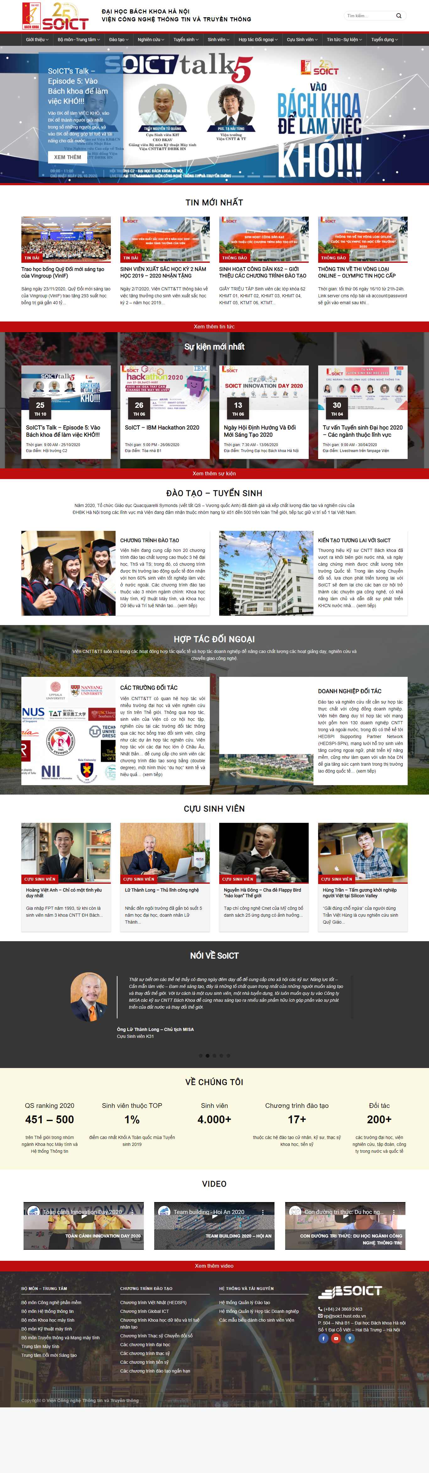 Thiết kế Website web sapo - soicthusteduvn