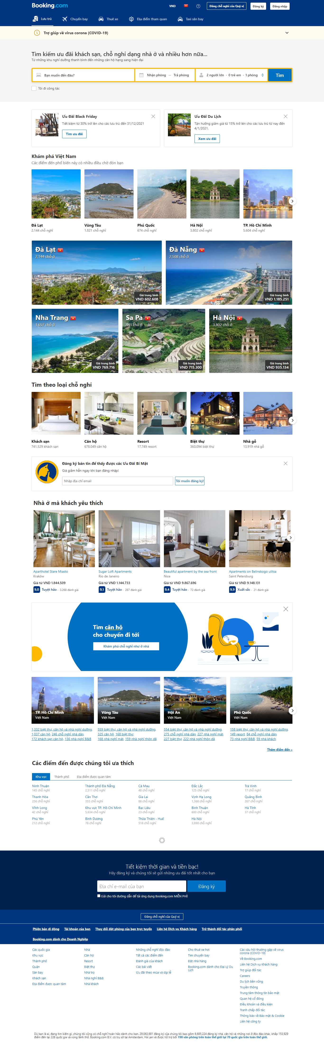 Thiết kế Website Web khách sạn đà nẵng - wwwbookingcom