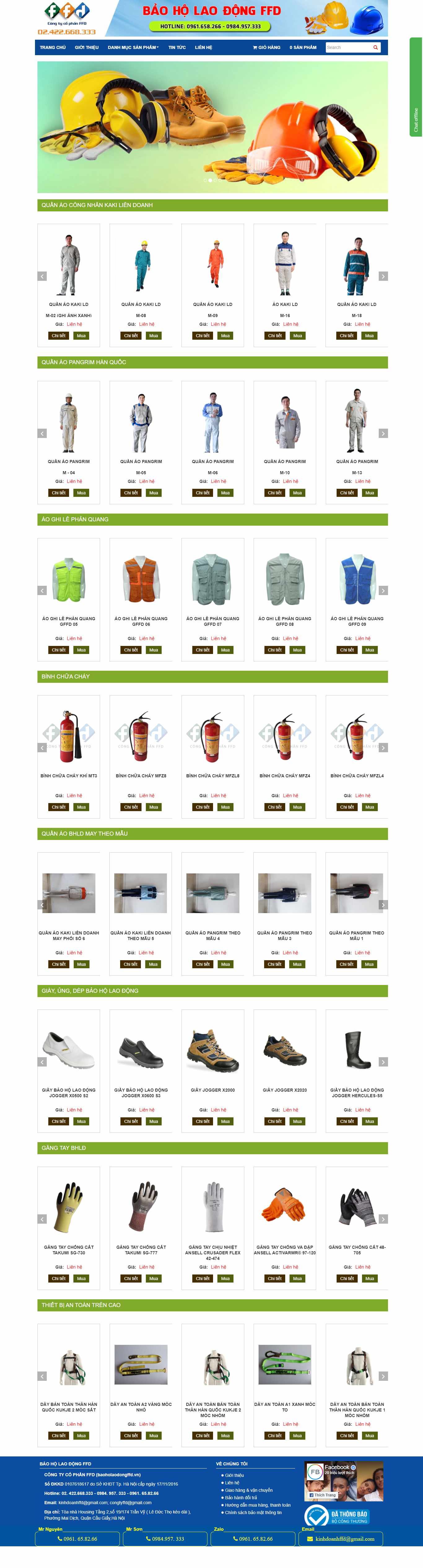 [baoholaodongffd] Thiết kế Website Web giày bảo hộ - baoholaodongffdvn