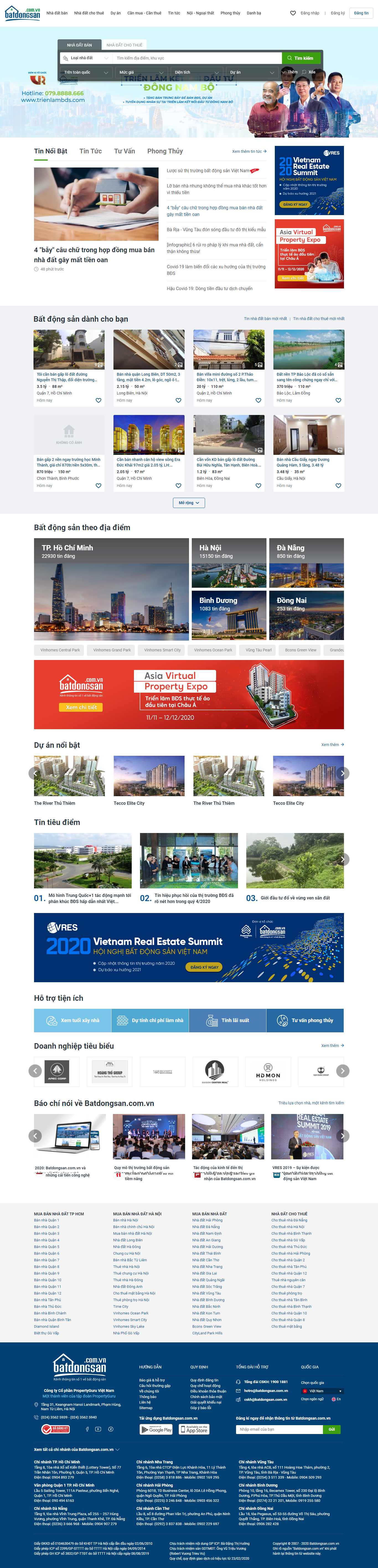 [chothuexuong] Thiết kế Website Web cho thuê nhà xưởng, kho bãi - batdongsancomvn