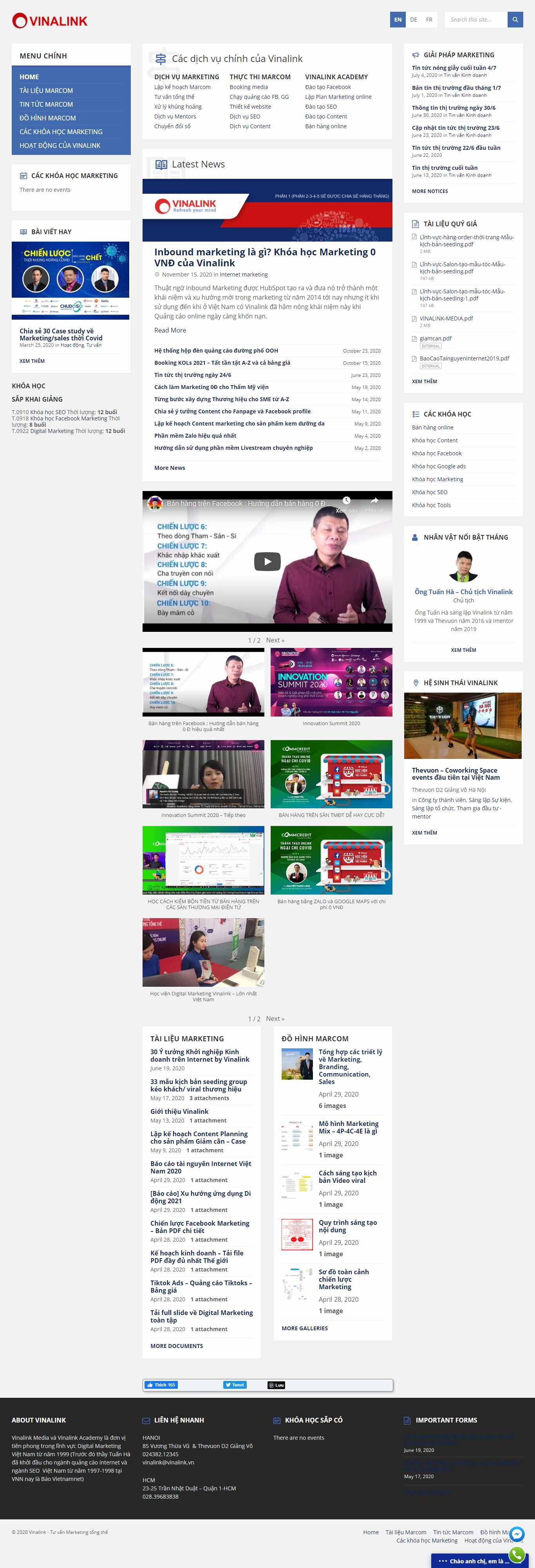 Thiết kế Website Web seo cộng hưởng - wwwvinalinkeduvn