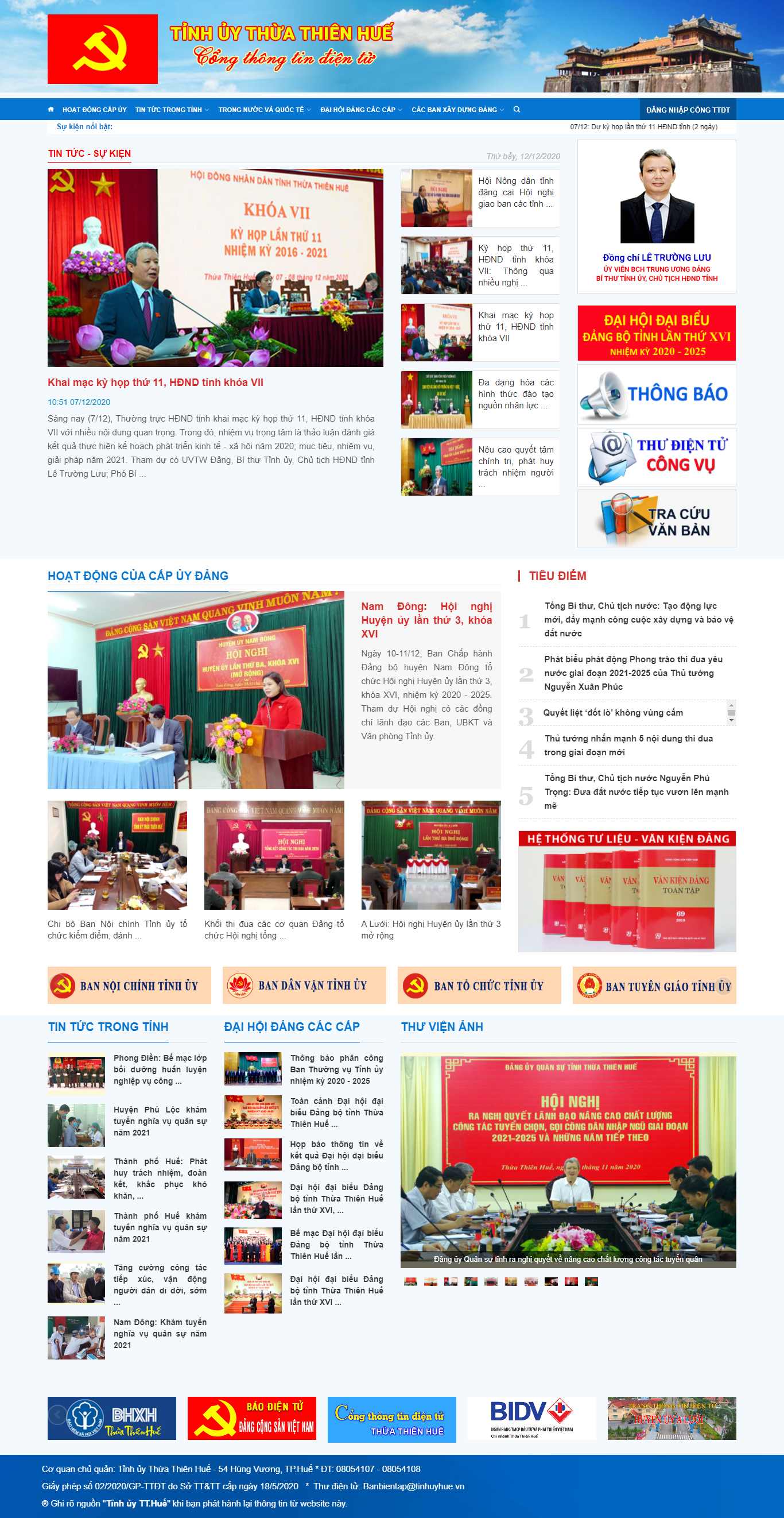 Thiết kế Website Web Thừa Thiên Huế - tinhuytthuevn