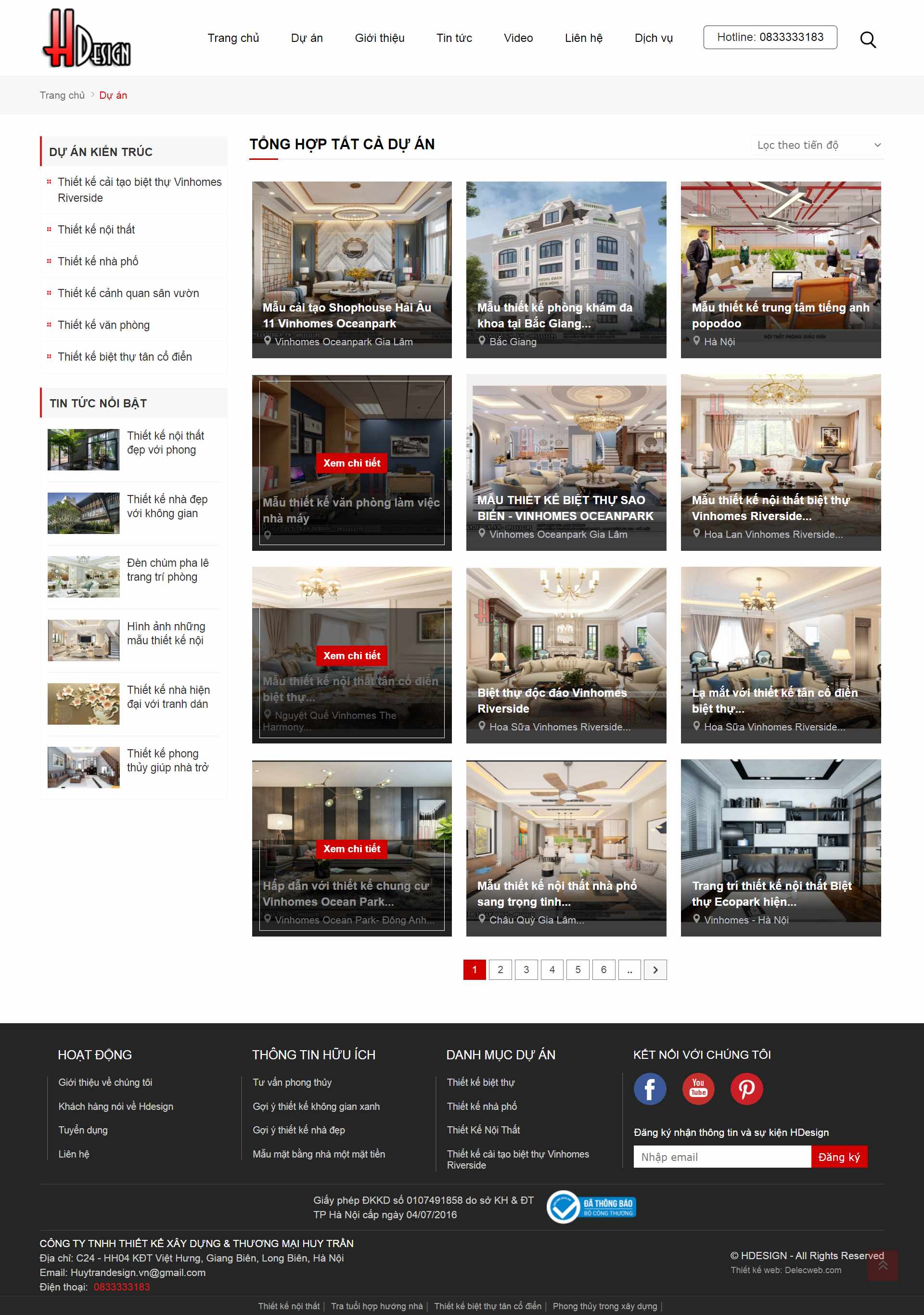 Thiết kế Website Web Thiết kế In ấn - huytrandesignvn