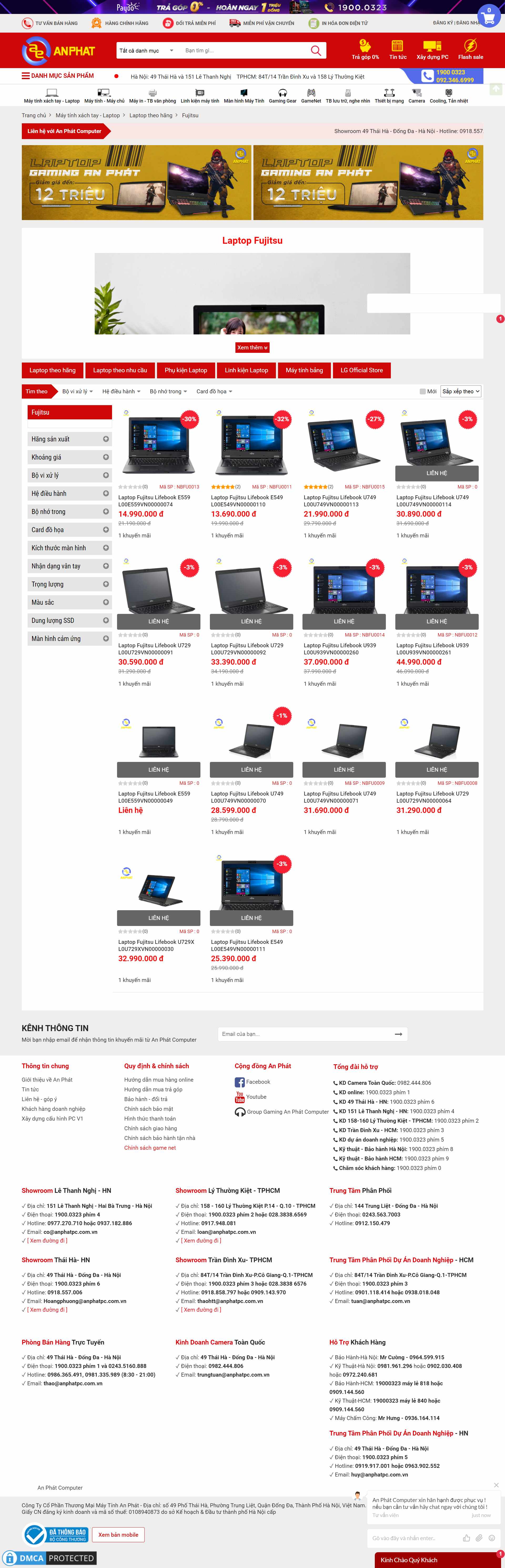 Thiết kế Website Web Máy tính Kỹ thuật số - wwwanphatpccomvn