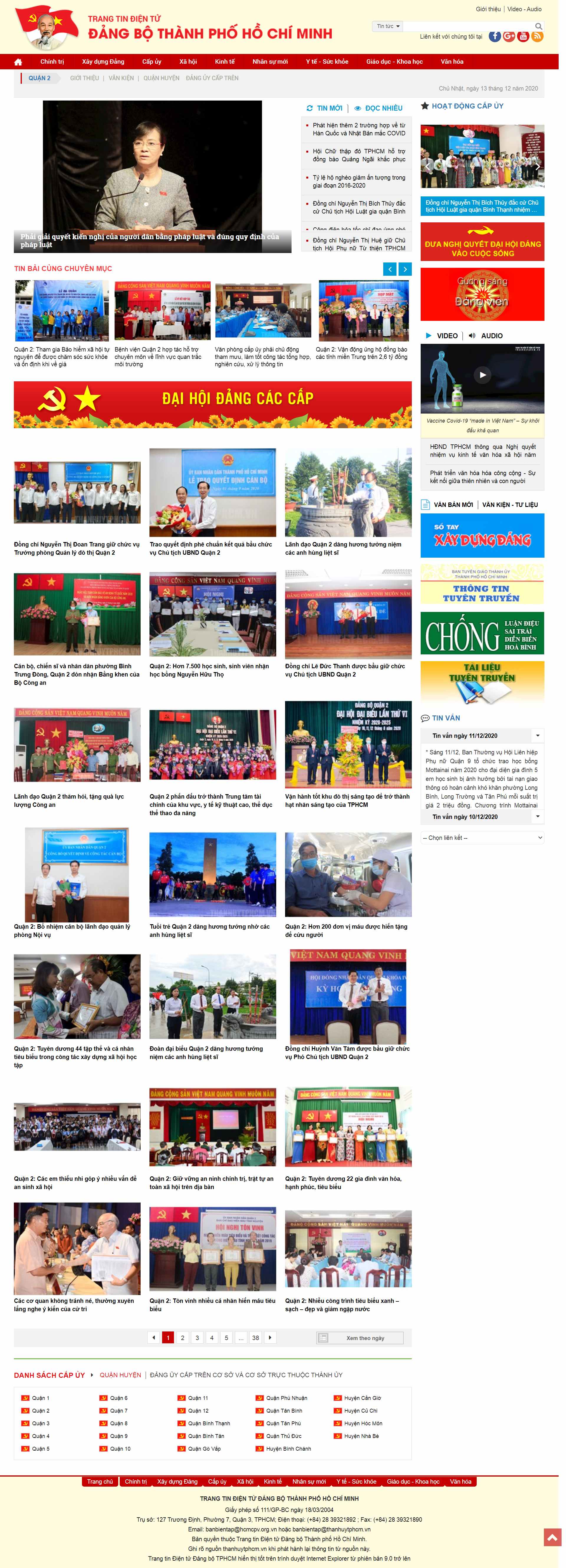 [sieuthinhanong] Thiết kế Website Web Quận 2 - wwwhcmcpvorgvn